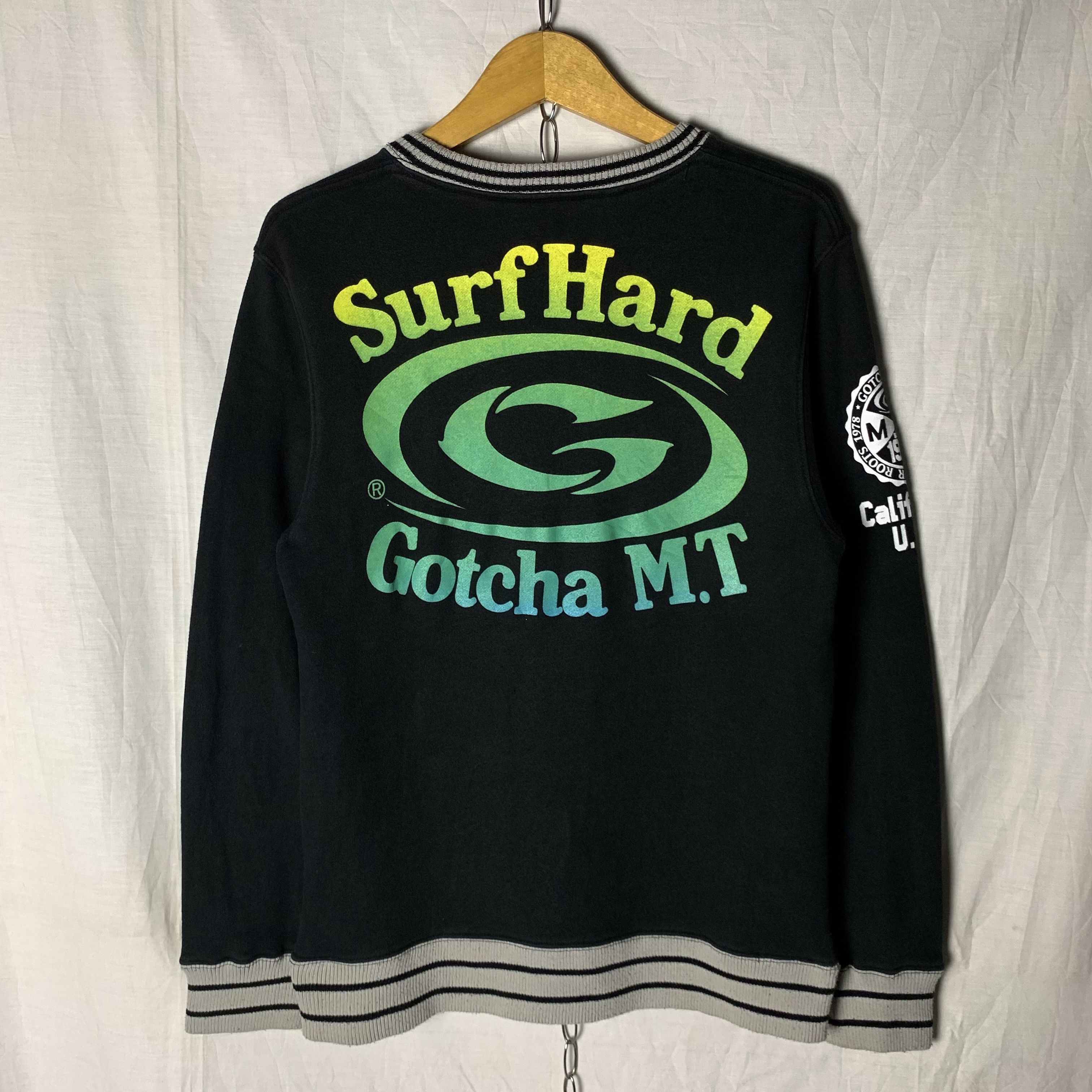 Vintage Vintage Gotcha Surf Sweatshirt Crewneck Size US L / EU 52-54 / 3 - 3 Thumbnail