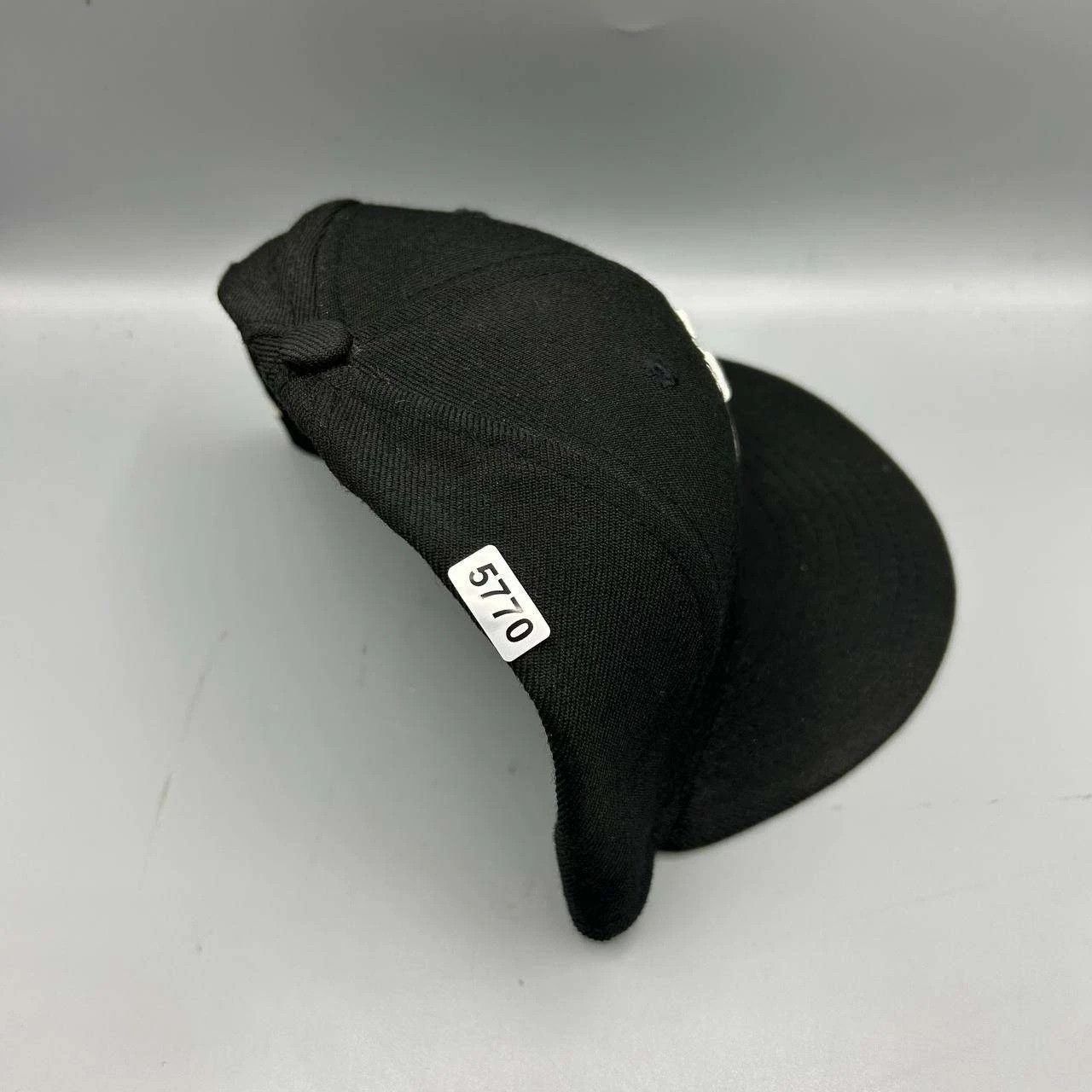 New Era Golden State Warriors GSW Hat Men 7 Black NBA Fitted Wool Size ONE SIZE - 9 Thumbnail