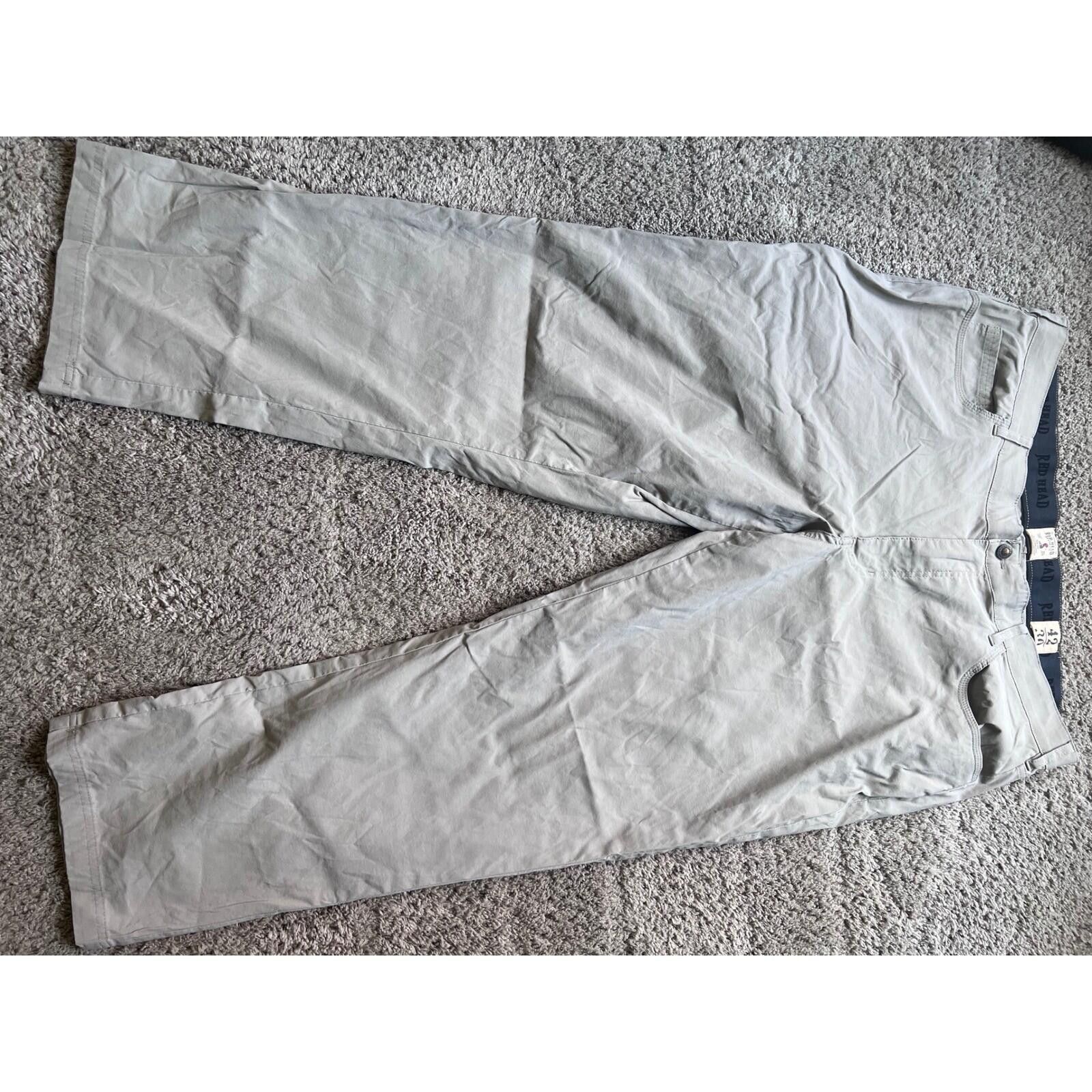 Other RedHead Brand Co Mens 42x30 Khaki Tan Utility Outdoor Pants Size US 42 / EU 58 - 3 Thumbnail