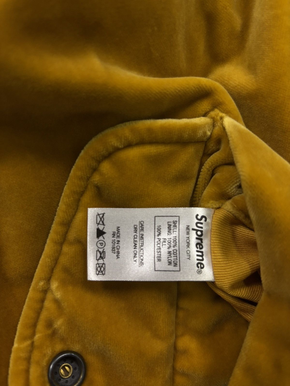 Supreme Supreme x Clayton Patterson Skulls Velvet MA-1 Jacket Size US L / EU 52-54 / 3 - 13 Thumbnail