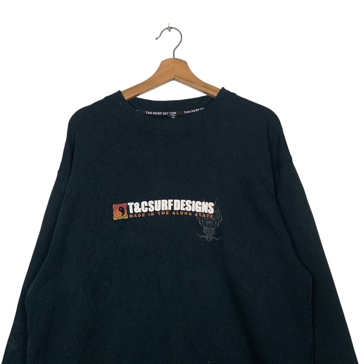Japanese Brand T&C Surf Design Crewneck Sweatshirt Size US XL / EU 56 / 4 - 2 Thumbnail