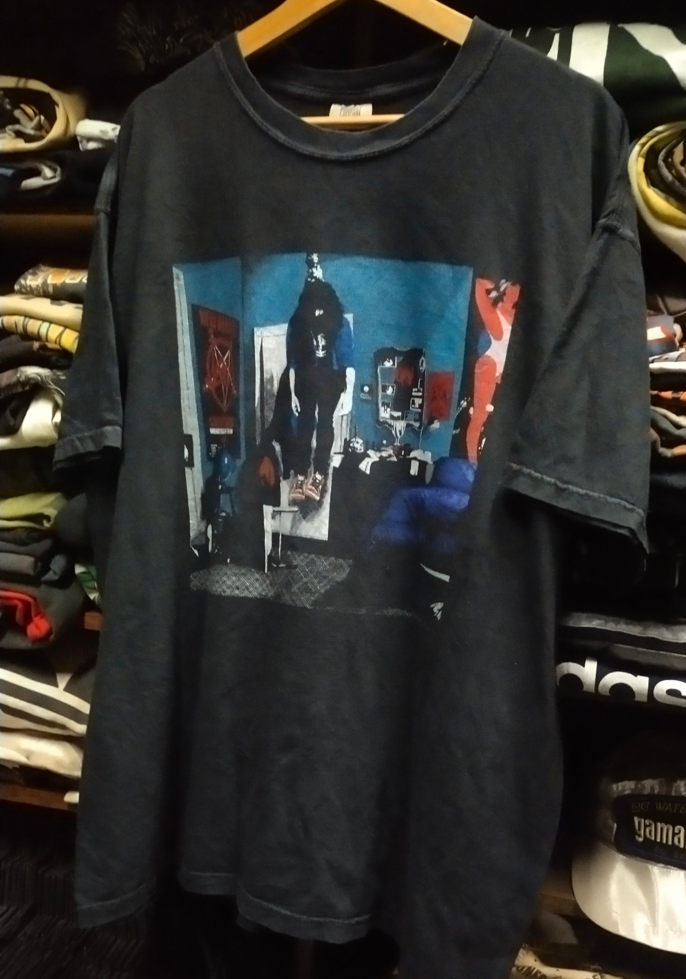 Band Tees VINTAGE X BOOTLEG SLAYER BAND TEE Size US XL / EU 56 / 4 - 7 Thumbnail
