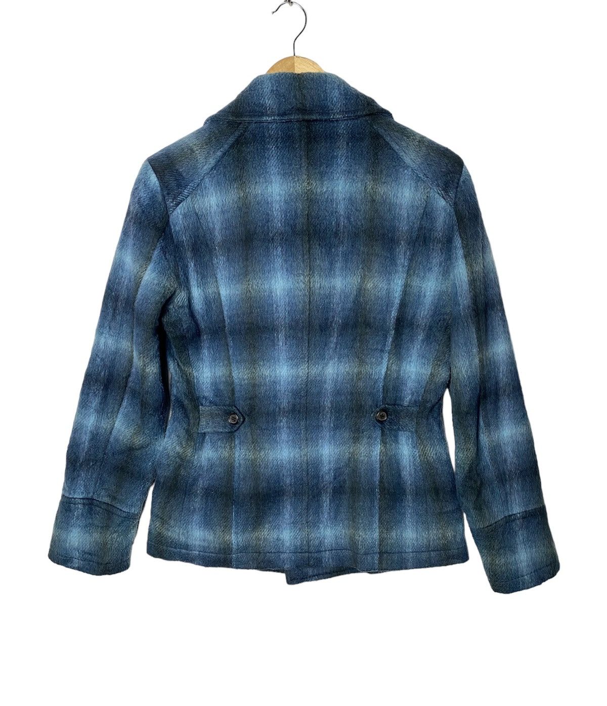Tornado Mart Tornado Mart Checkered Down Jacket Size M / US 6-8 / IT 42-44 - 3 Thumbnail