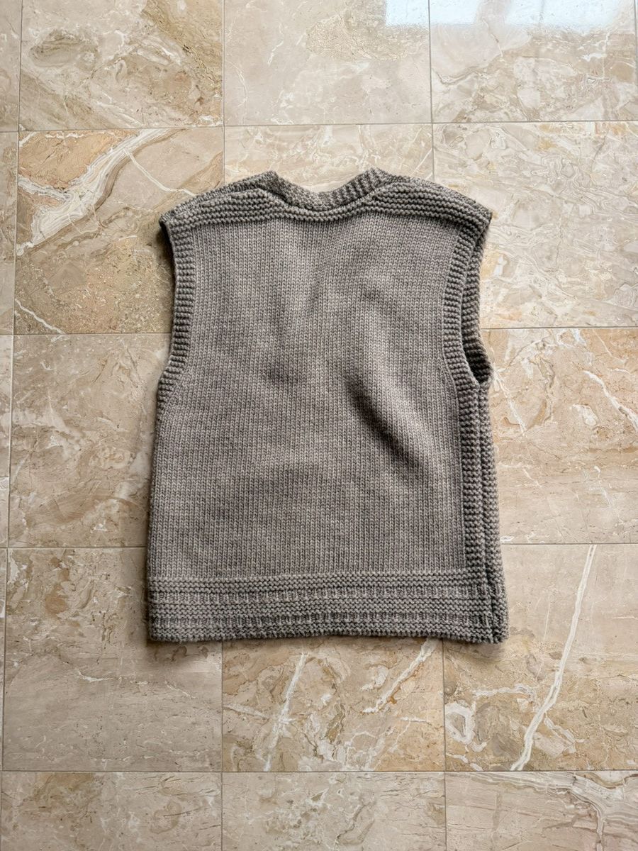 Our Legacy Our Legacy Cable Knit Wool Vest Size US S / EU 44-46 / 1 - 3 Thumbnail