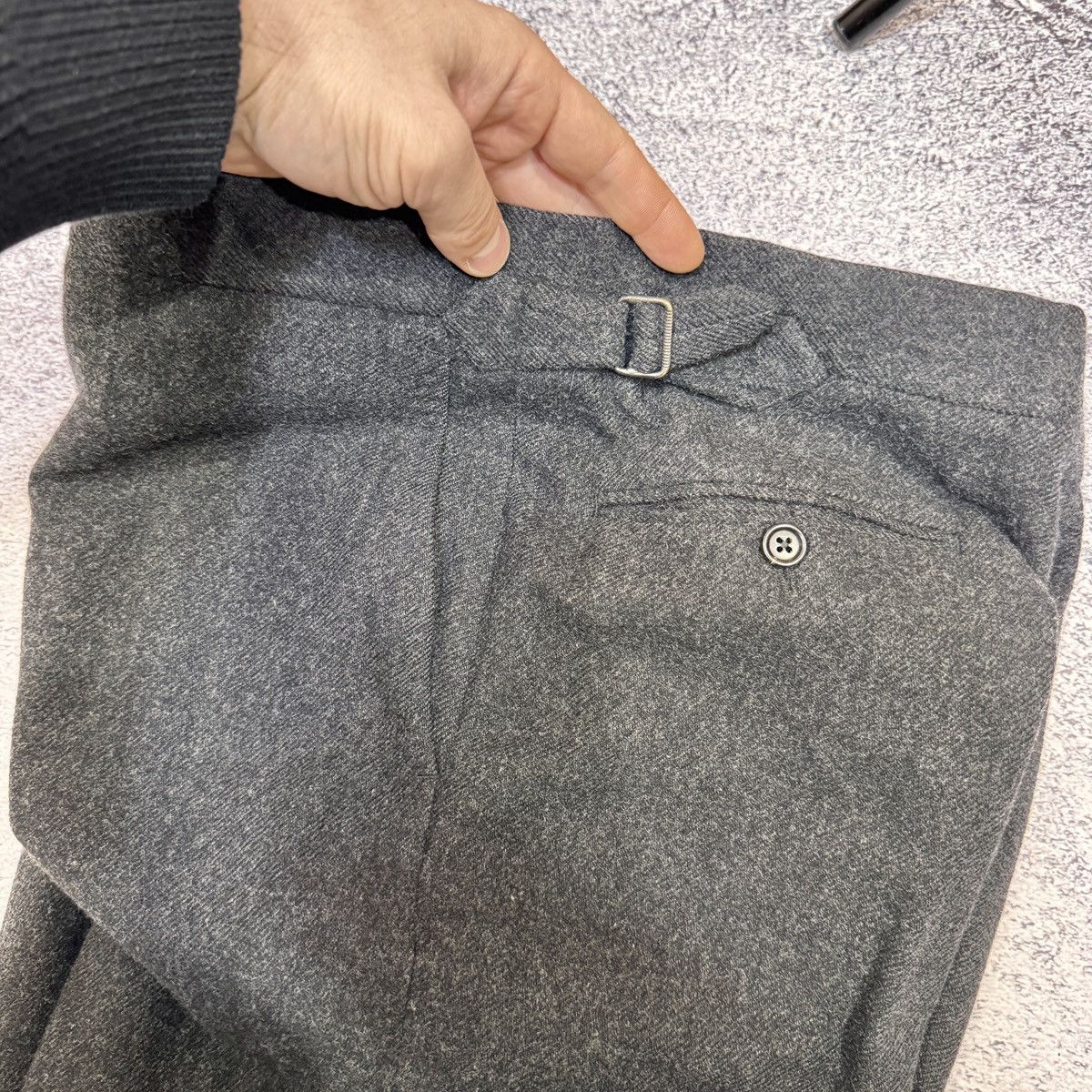 Ralph Lauren Purple Label Ralph Lauren Purple Label RLPL Wool Trousers 34/30 size Size US 34 / EU 50 - 17 Thumbnail
