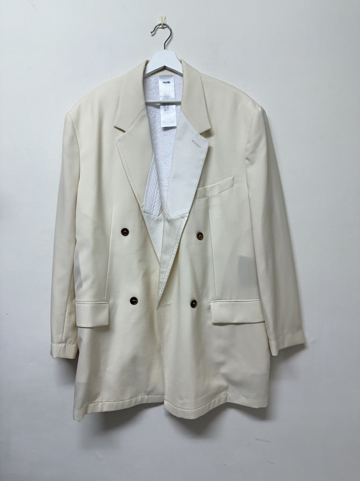 MAGLIANO Oversize Jacket in light yellow
