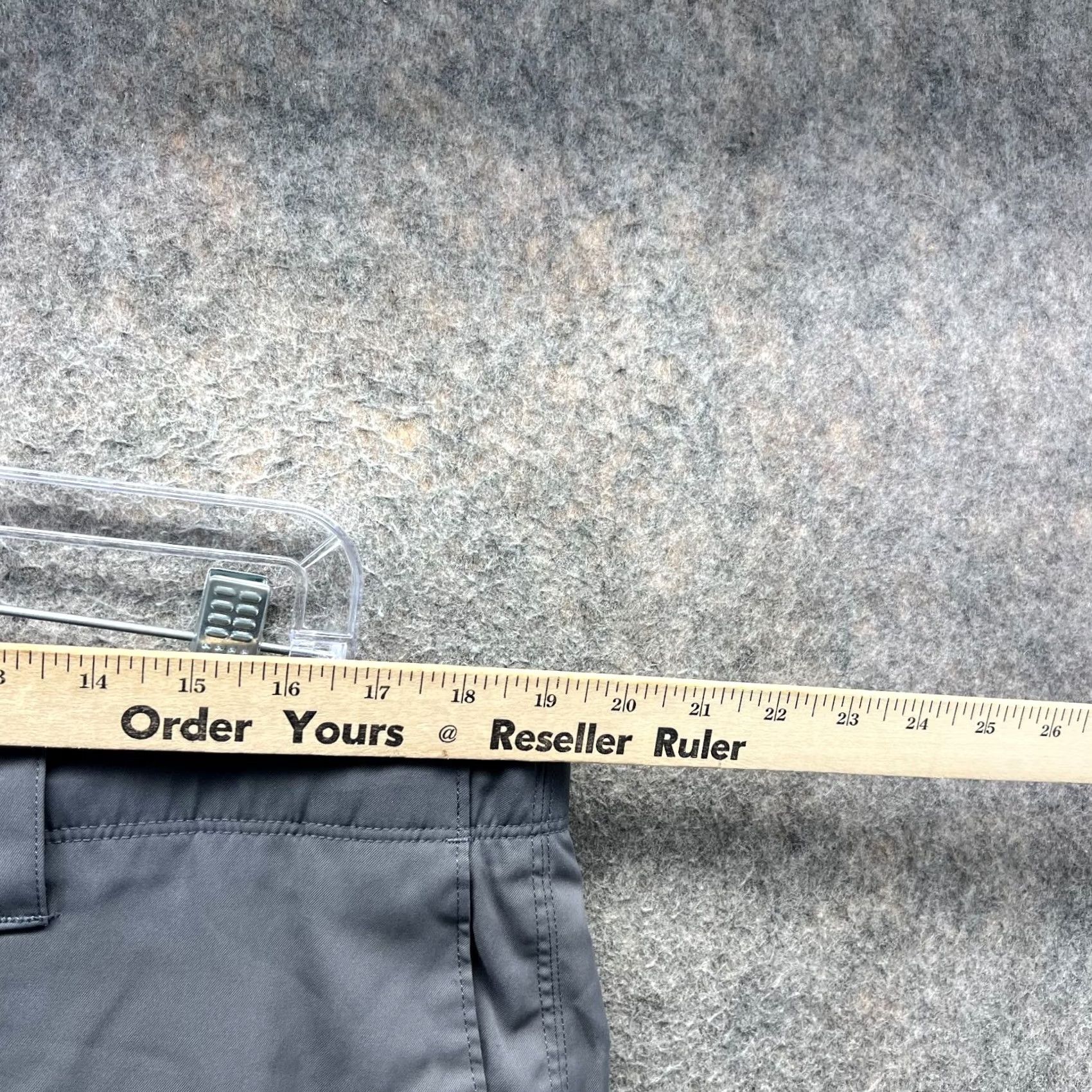 Callaway Callaway Shorts Mens 38 Gray Chino Flat Front Knit Stretch Golf Polyester Size US 38 / EU 54 - 6 Thumbnail