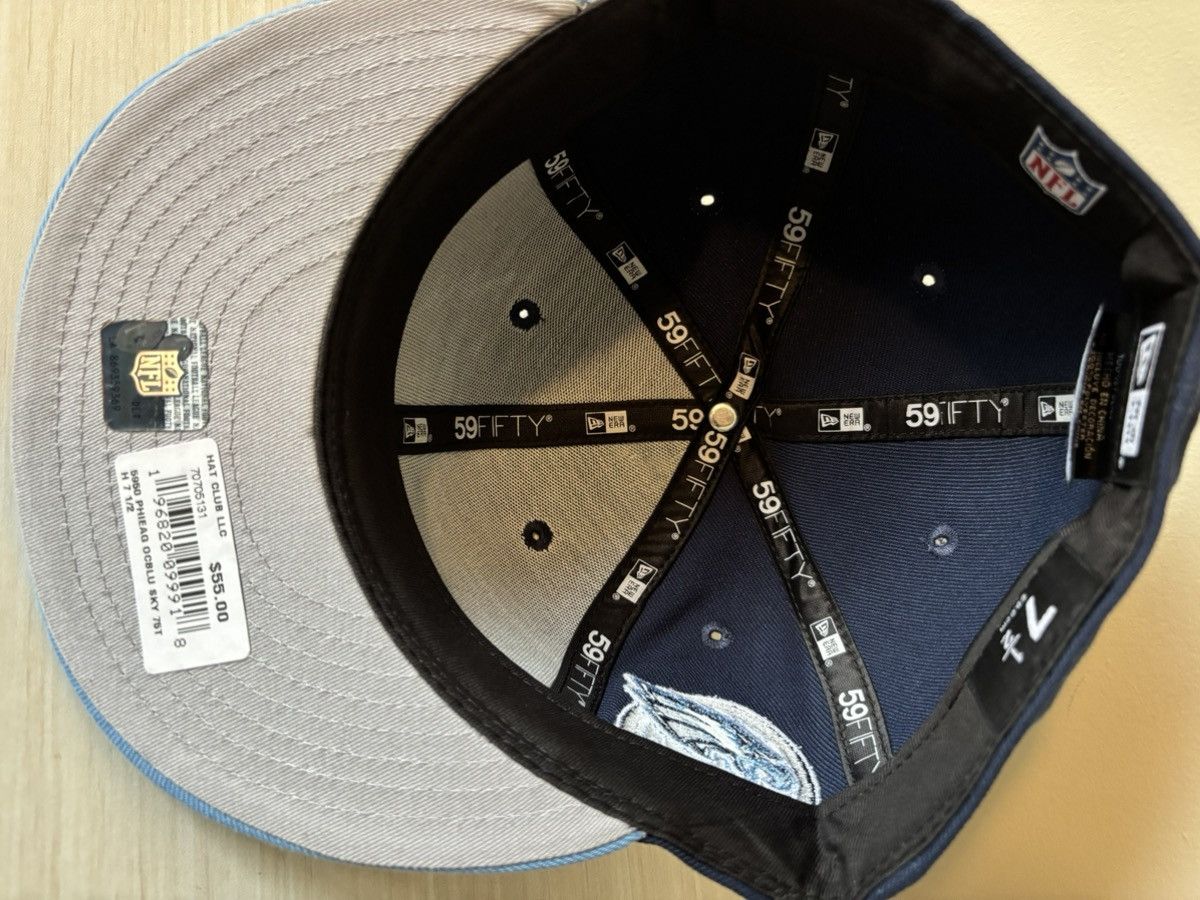 Hat Club Philadelphia Eagles Fitted Size 7 1/2 HatClub Villanova Size ONE SIZE - 5 Thumbnail