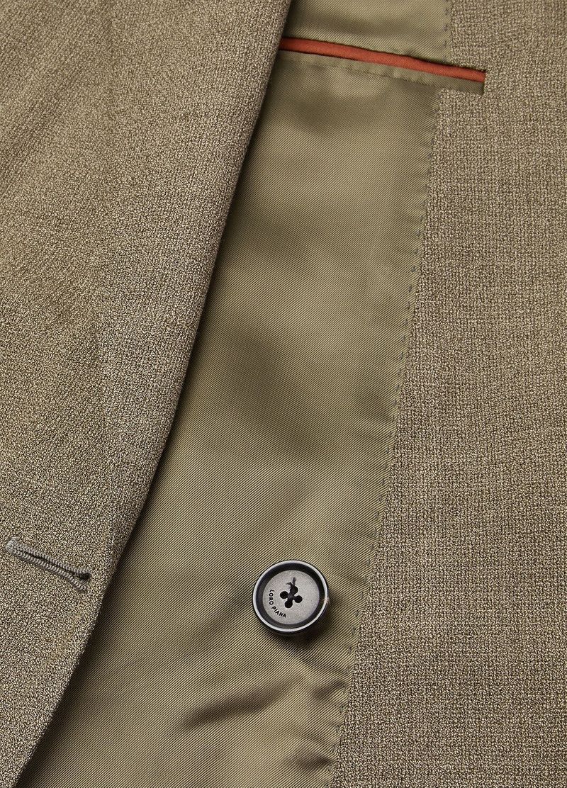 Loro Piana o1srvl11e0426 FAP2825 Milano Blazer in Khaki Size US L / EU 52-54 / 3 - 9 Thumbnail