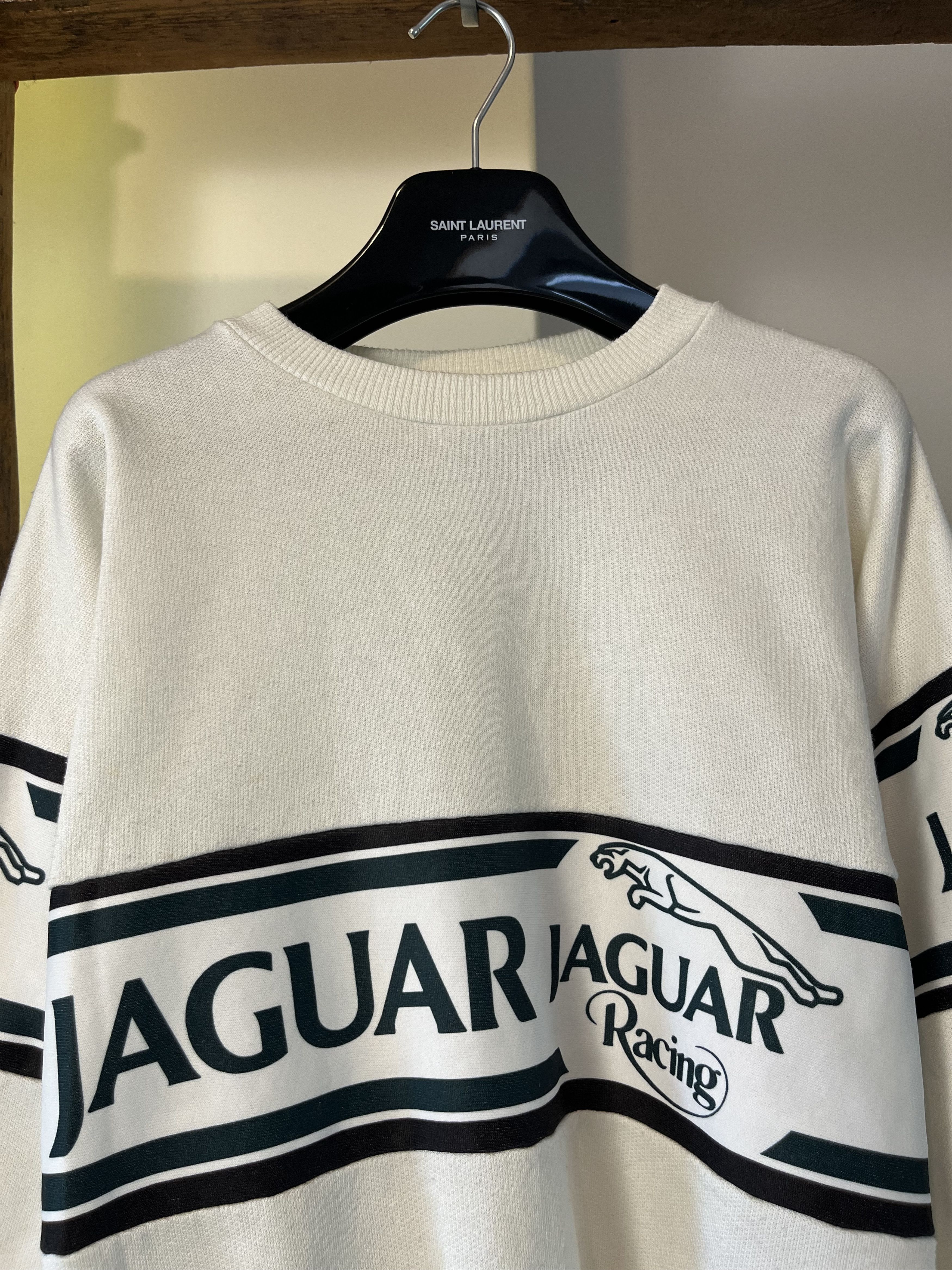 Vintage 90s Jaguar Racing Crewneck Sweatshirt Size US XL / EU 56 / 4 - 3 Thumbnail