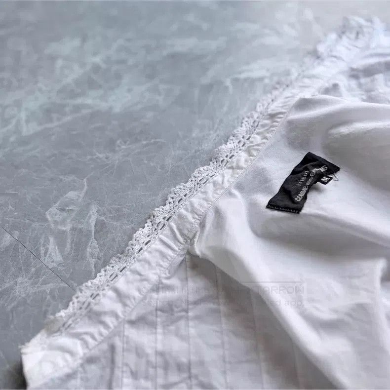 Comme des Garcons Comme Des Garcons Standing Collar Design Elegant Lace Edge Size M / US 6-8 / IT 42-44 - 7 Thumbnail