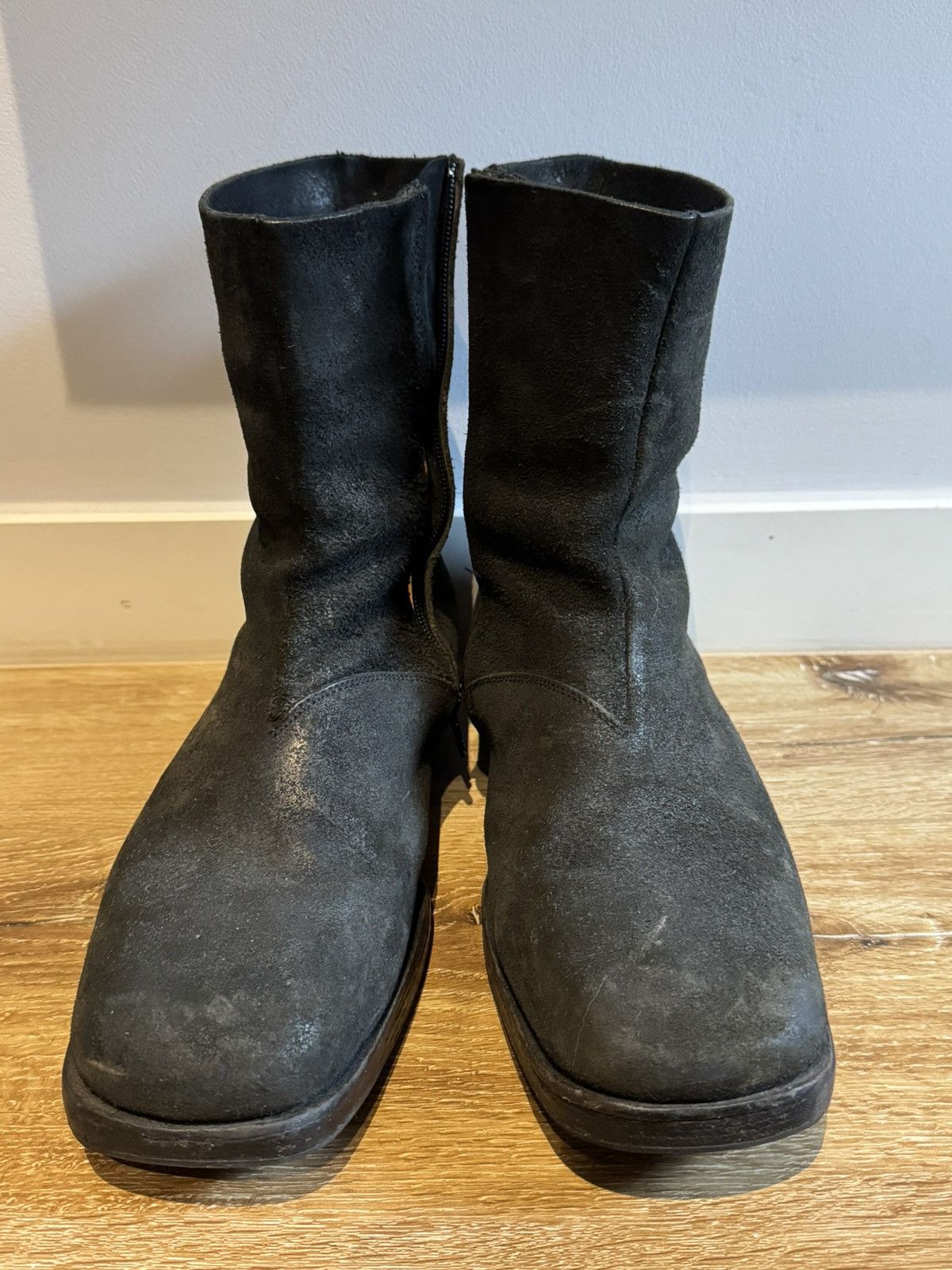 Maison Margiela Maison Margiela Square Toes Artisanal Boots Size US 11 / EU 44 - 2 Thumbnail