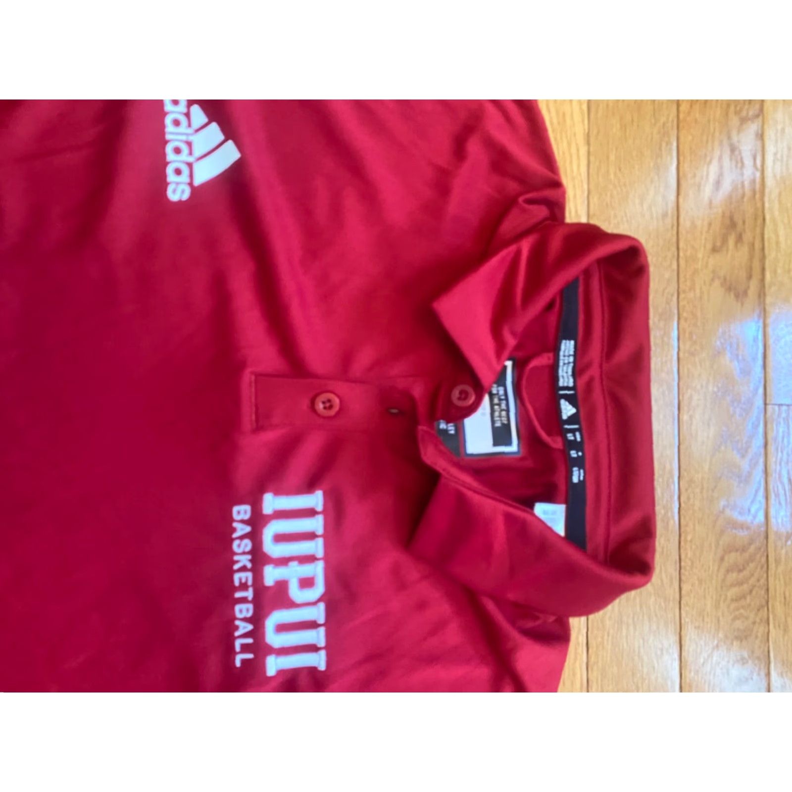 Adidas VINTAGE adidas Golf Polo Shirt Mens L Tall Red Stripe Polo Shirt Size US L / EU 52-54 / 3 - 3 Thumbnail