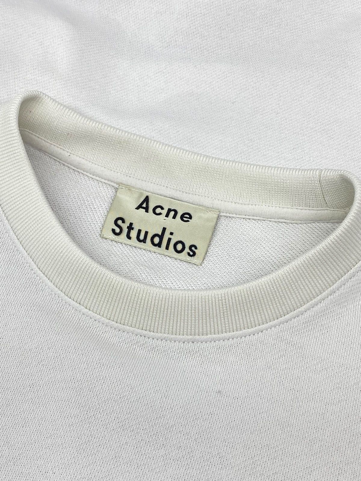 Acne Studios 🔥 ACNE STUDIOS SCANDI MINIMAL BLANK WHITE TEE AESTHETIC Size US S / EU 44-46 / 1 - 10 Thumbnail