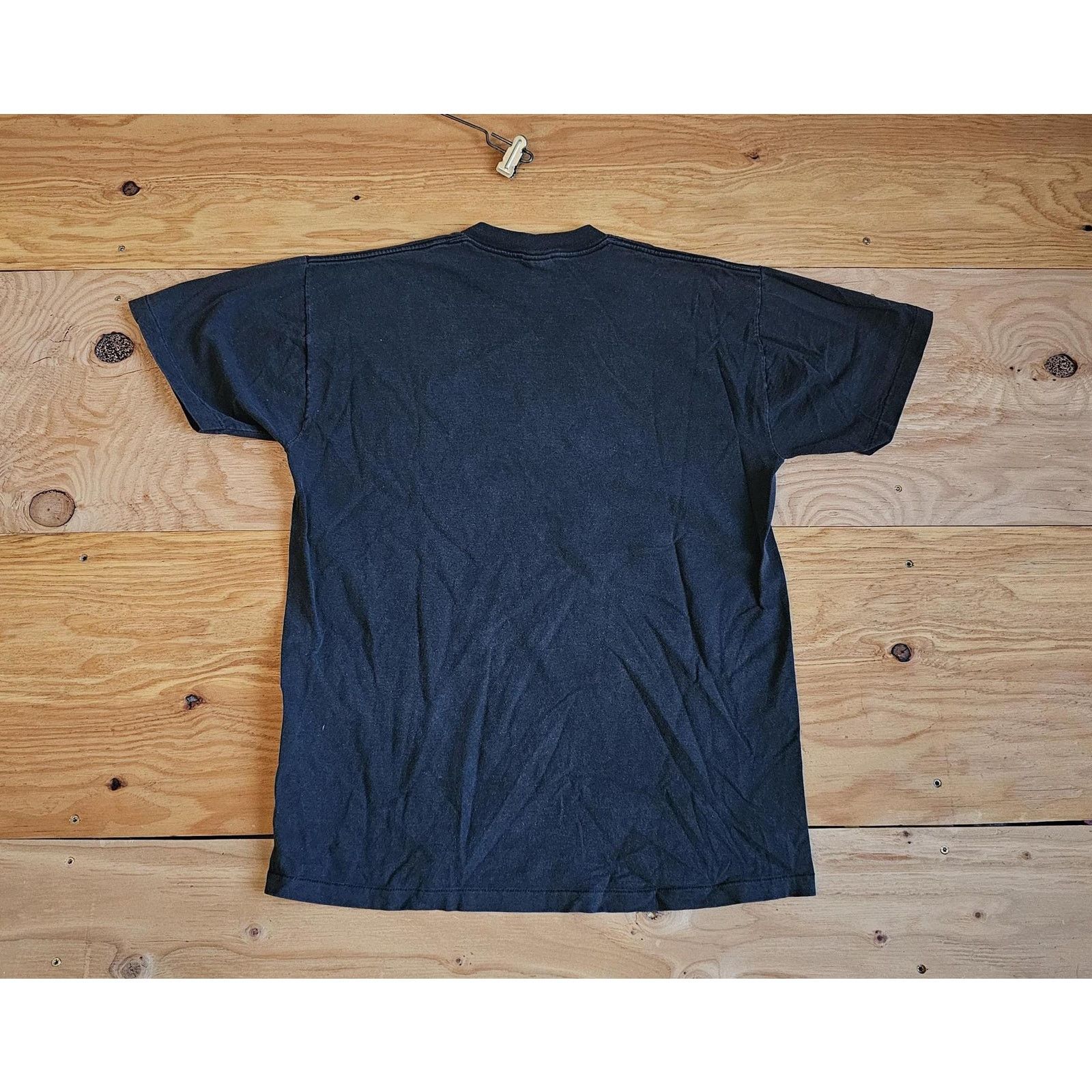 Other 90s Wolf Face Graphic Black Gray T-shirt L CMJ Sportswear Size US L / EU 52-54 / 3 - 2 Thumbnail