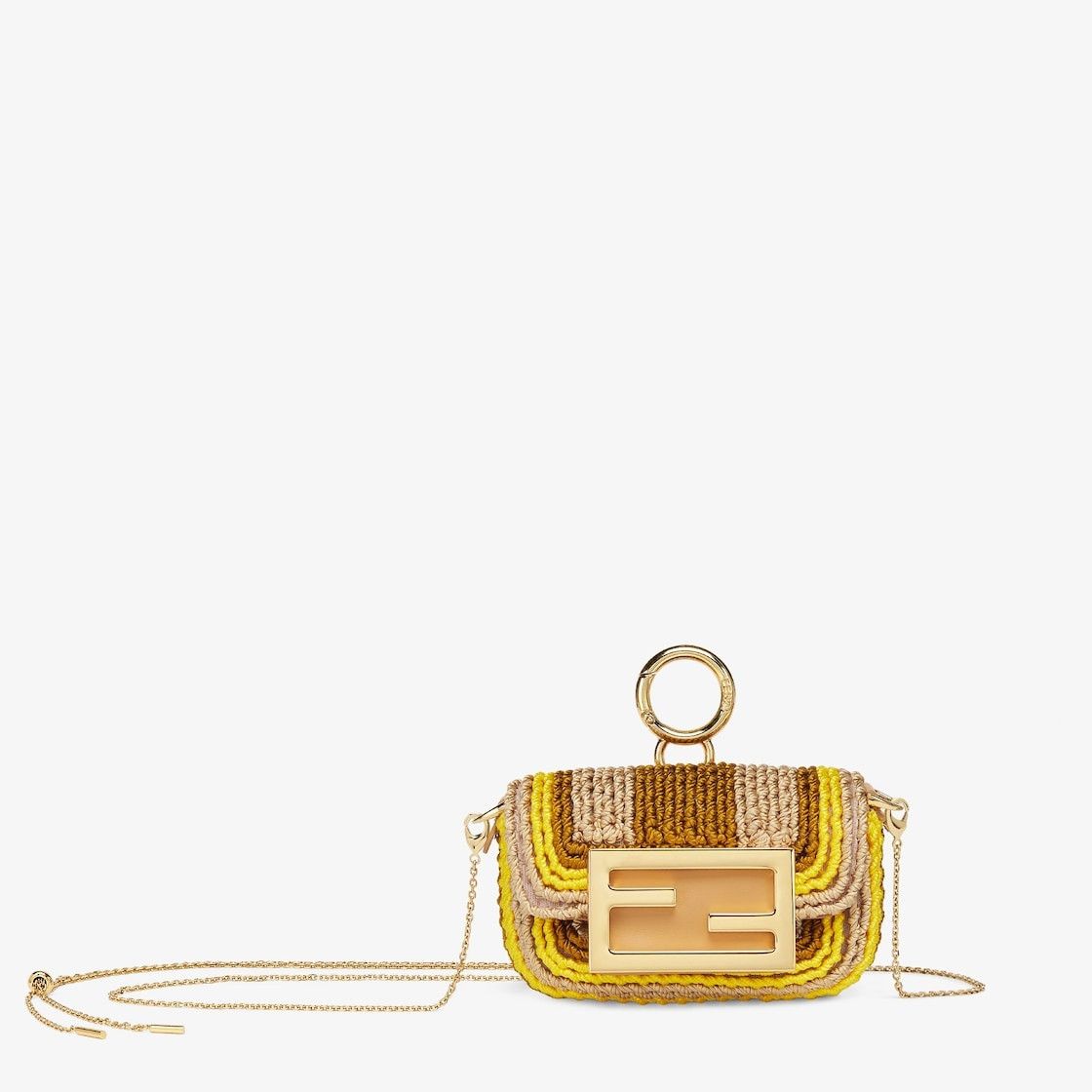 Fendi o1w1db10825 7AS045 Size: OS / Nano Baguette Charm Bag Multi Size ONE SIZE - 1 Thumbnail