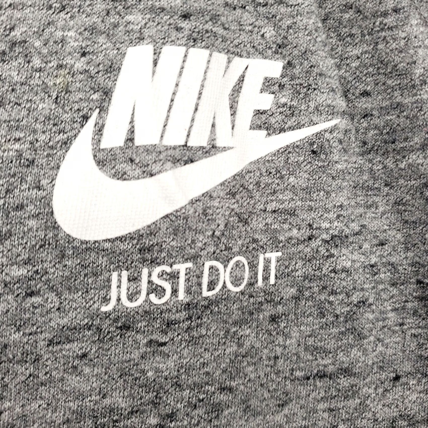 Nike Nike Hoodie Womens S Small Gray Basic Full Zip Just Do It Long Sleeves Heather Size S / US 4 / IT 40 - 7 Thumbnail