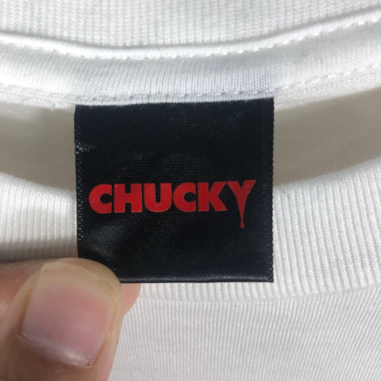 Other Rare!!! Vintage Chucky white Long Sleeve t-shirt Size US M / EU 48-50 / 2 - 6 Thumbnail