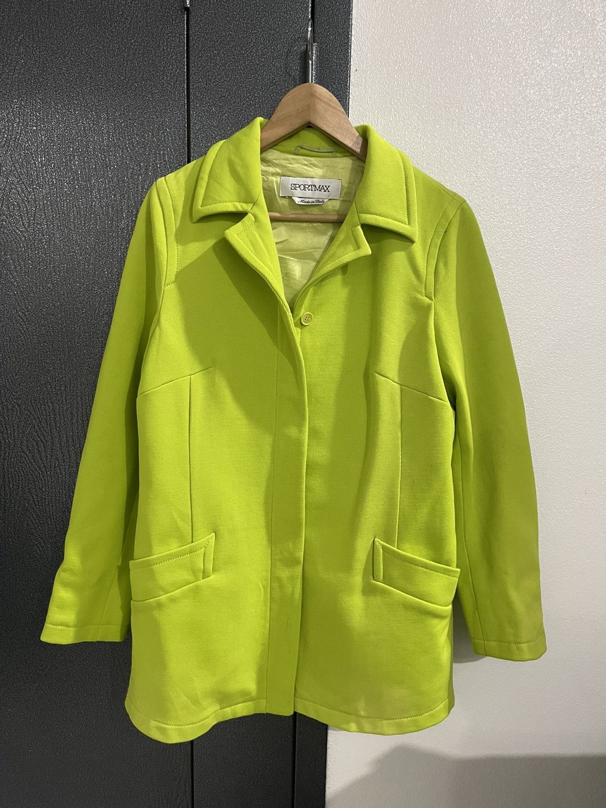 Sportmax Sportmax Lampo Zip Jacket Size M / US 6-8 / IT 42-44 - 1 Thumbnail