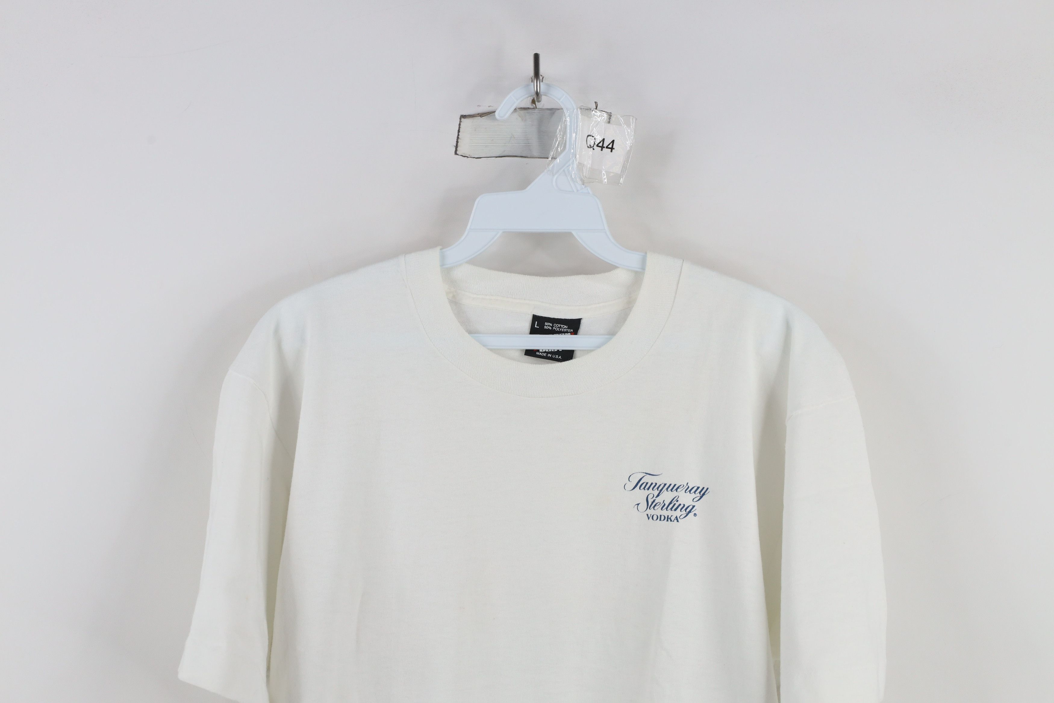 Vintage Vintage 90s Streetwear Tanqueray Sterling Vodka T-Shirt USA Size US L / EU 52-54 / 3 - 2 Thumbnail
