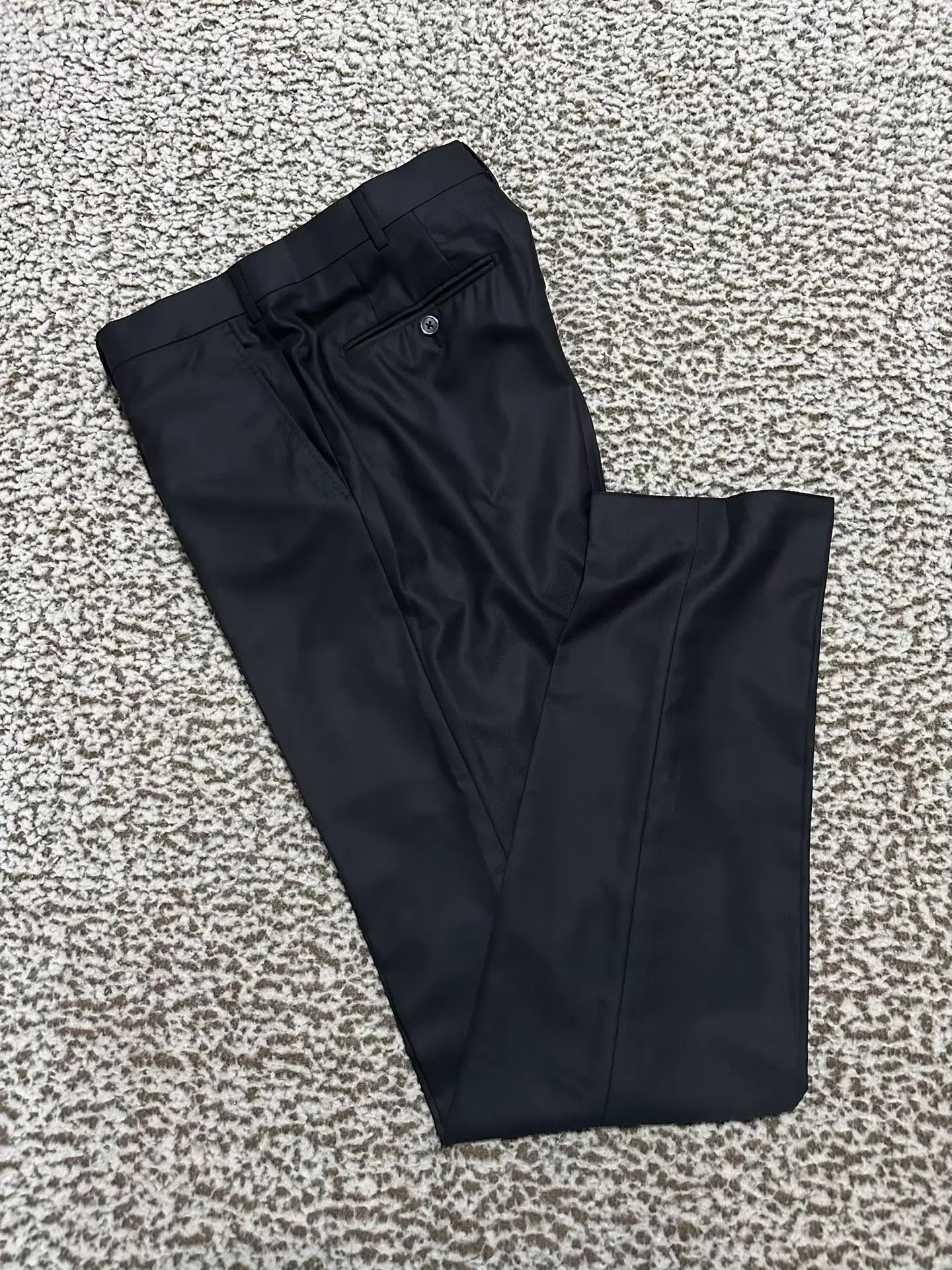 Ermenegildo Zegna Zegna 13milmil13 Su Misura Wool Navy Suit 54 Snake Size 54L - 7 Thumbnail