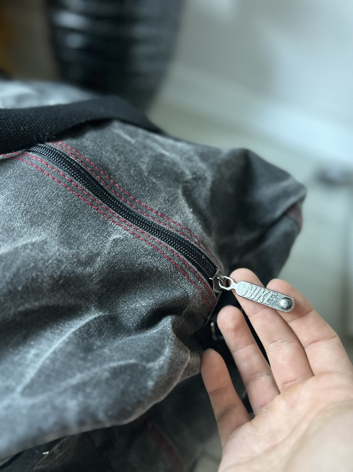 Nike × Vintage Washed Nike Vintage Bag Size ONE SIZE - 7 Thumbnail