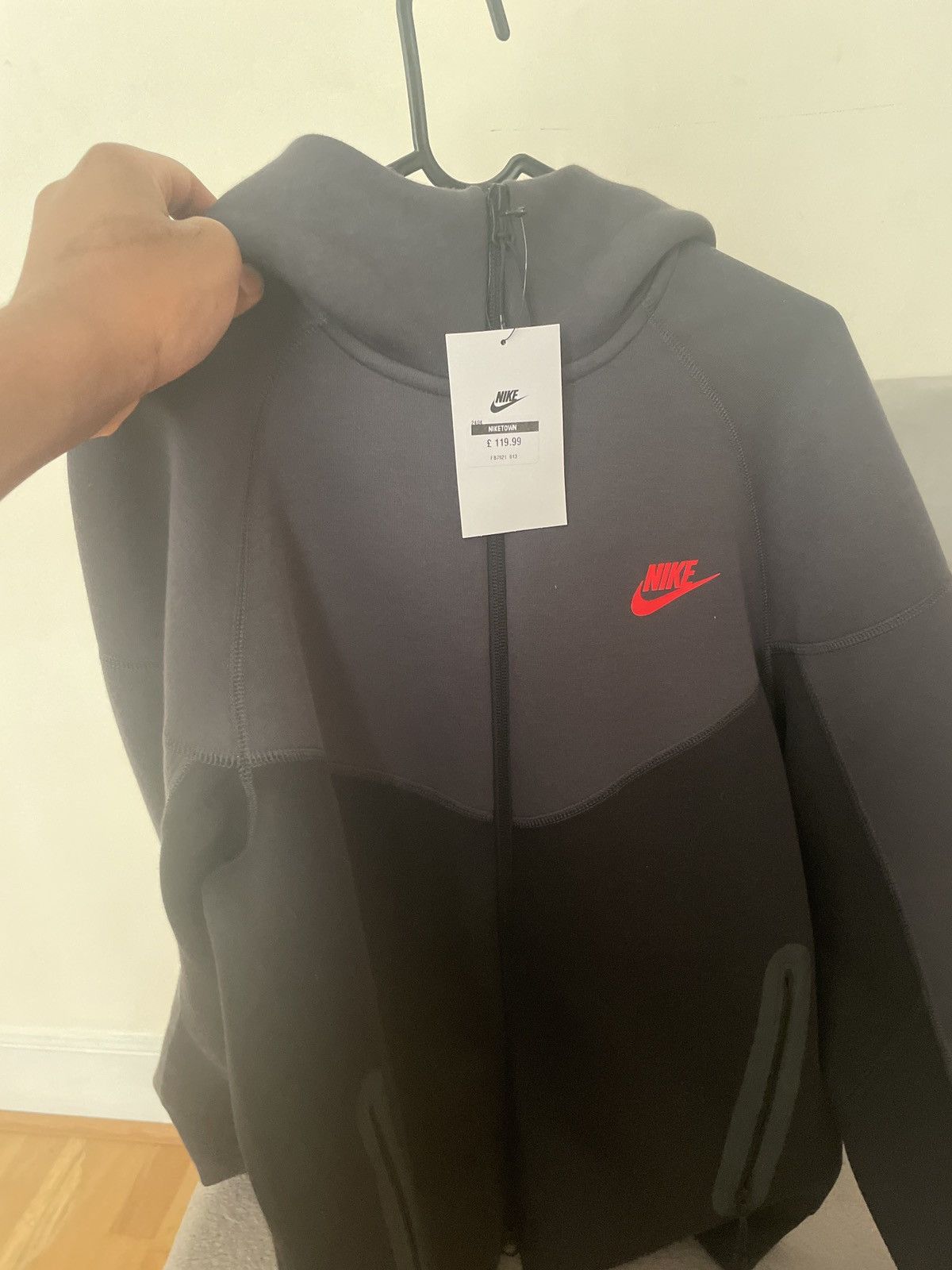 Nike Nike Tech Hoodie Crimson Size US M / EU 48-50 / 2 - 2 Thumbnail