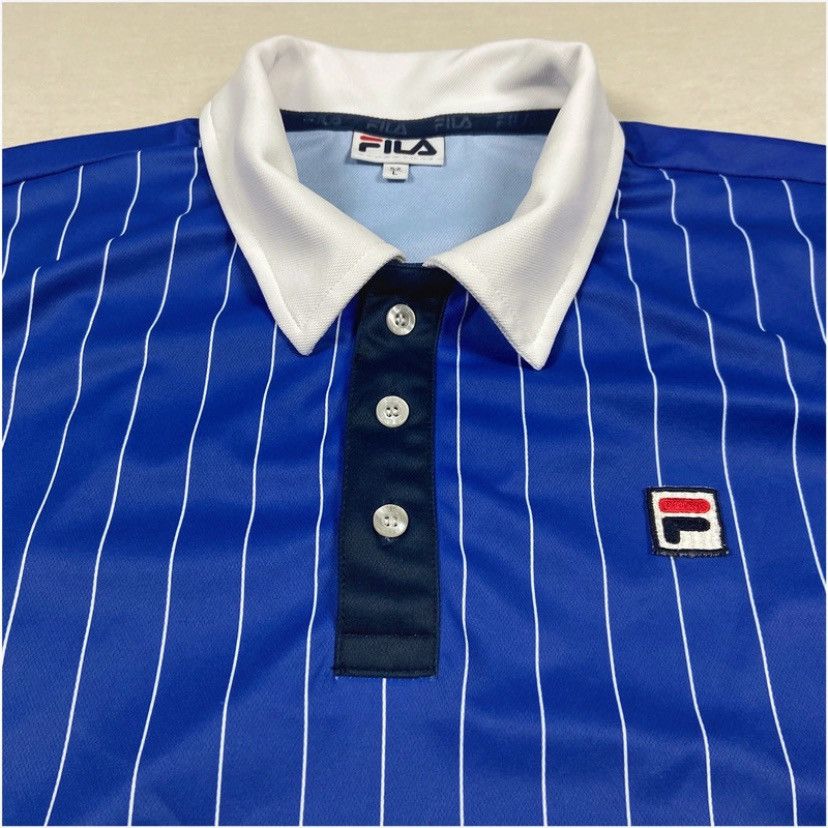 Fila Fila Retro Jersey Size US L / EU 52-54 / 3 - 3 Thumbnail