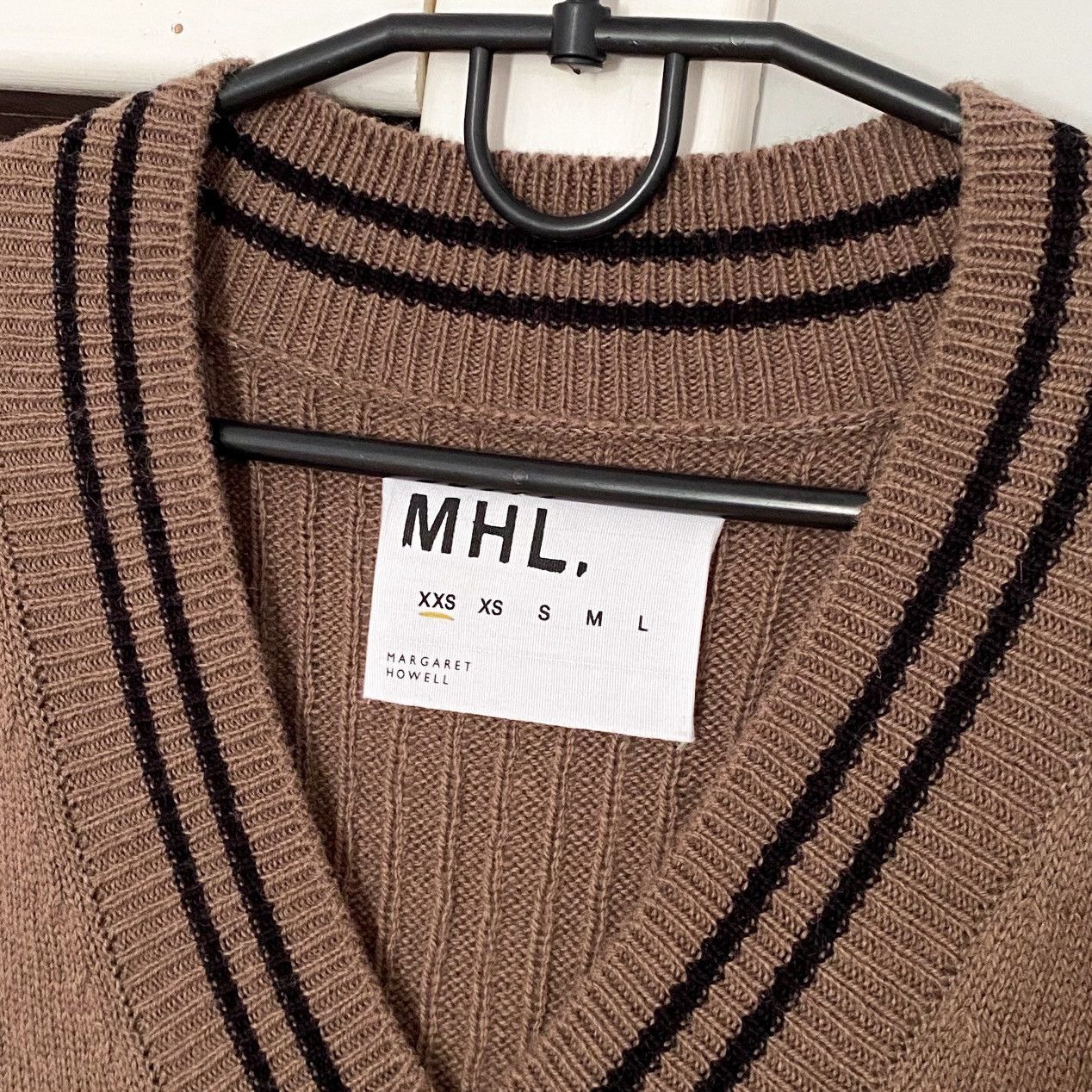 Margaret Howell MHL Margaret Howell Brown Knitted Wool Vest Size XS / US 0-2 / IT 36-38 - 13 Thumbnail
