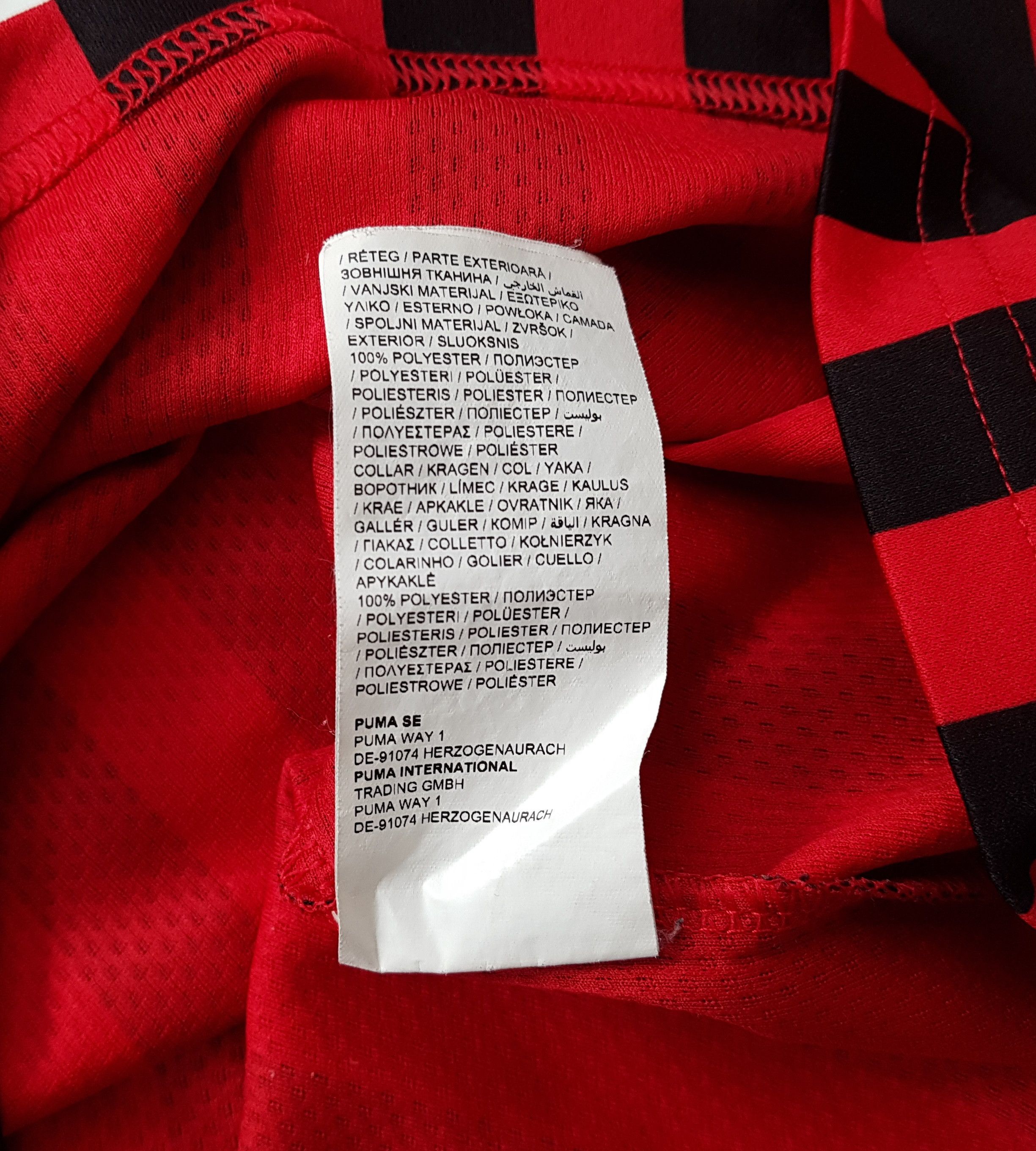 Puma Milan AC Zlatan Ibrahimovic 2019/20 Home Soccer Jersey Size US S / EU 44-46 / 1 - 20 Thumbnail