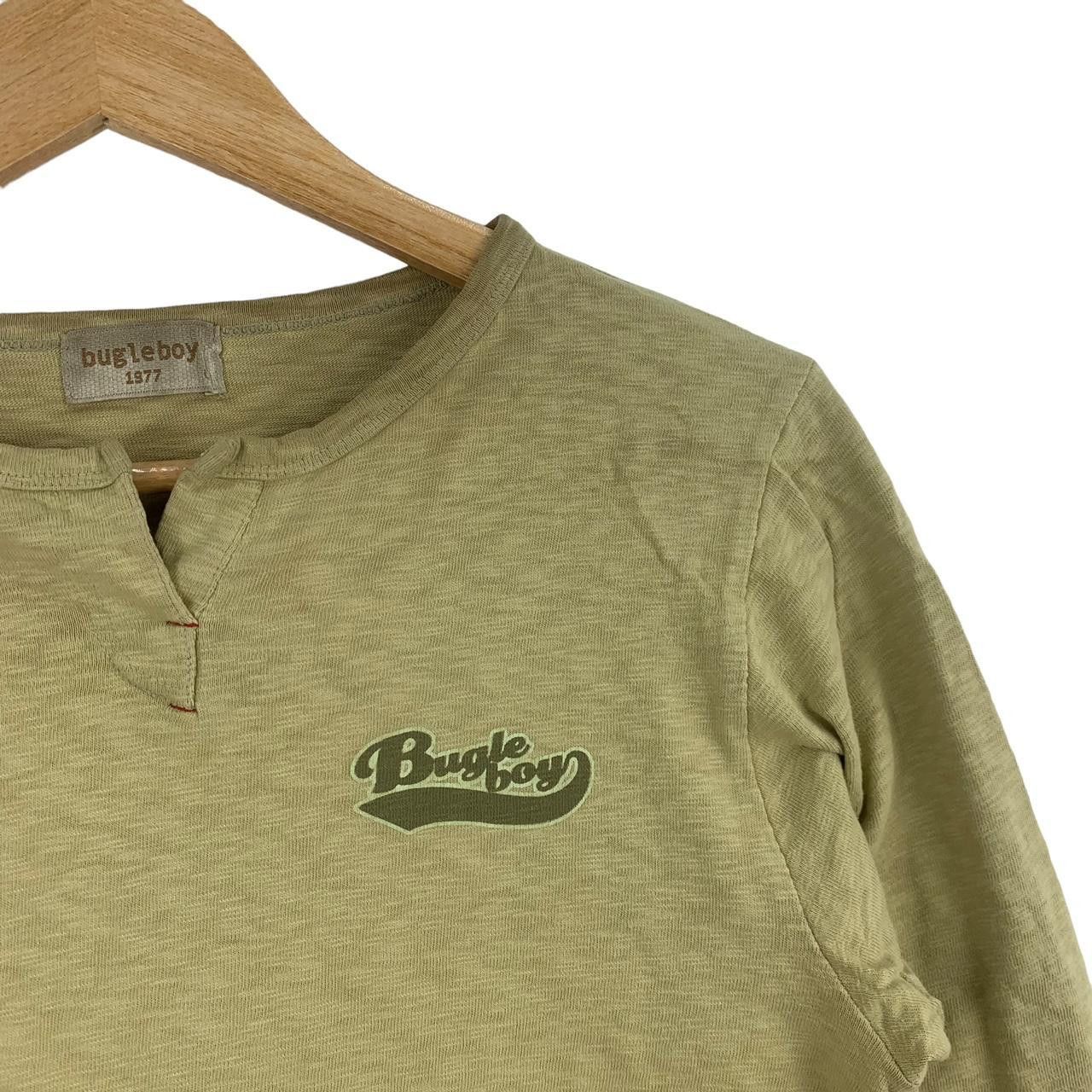Bugle Boy Vintage BUGLE BOY SKATEBOARD Plain Henley Tee Shirt Top Size US M / EU 48-50 / 2 - 5 Thumbnail