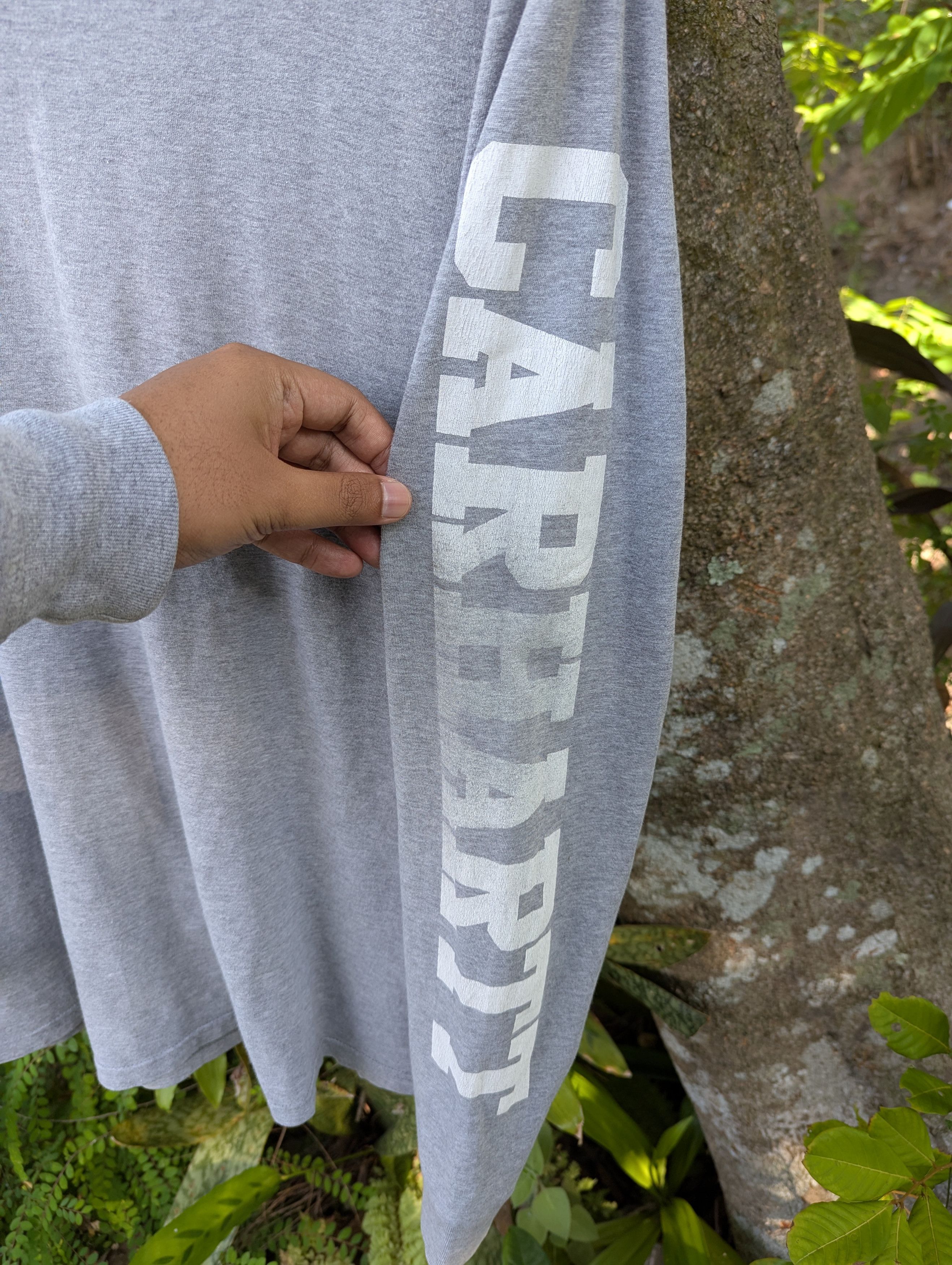 Carhartt Thrashed Carhartt Long Sleeve Shirt Size US M / EU 48-50 / 2 - 3 Thumbnail