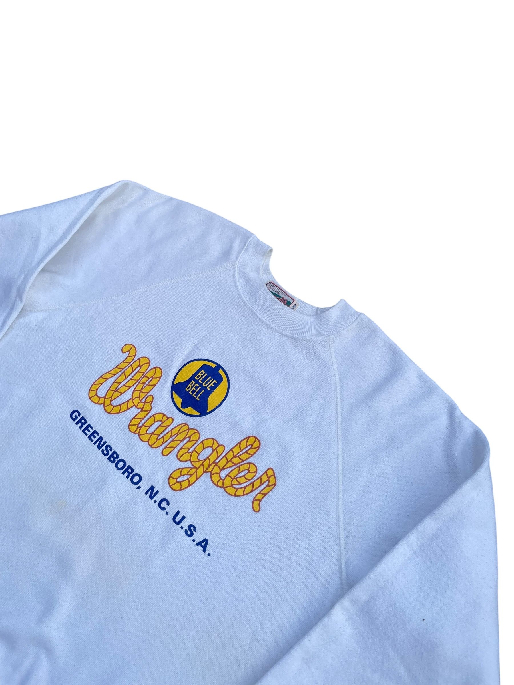 Wrangler Vintage Wrangler Blue Bell Sweatshirt Size US M / EU 48-50 / 2 - 2 Thumbnail