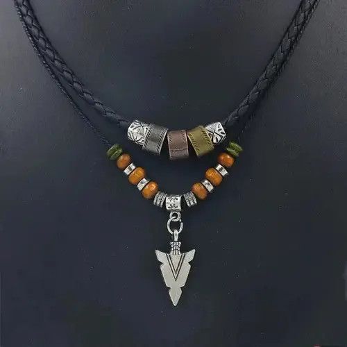 VIBE Vintage Layer Tribal Arrow Pendant Necklace Size ONE SIZE - 3 Thumbnail