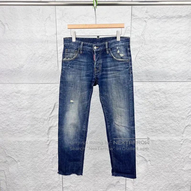 Dsquared2 DSQUARED2 Casual Blue Cotton Pants . Size US 30 / EU 46 - 1 Thumbnail