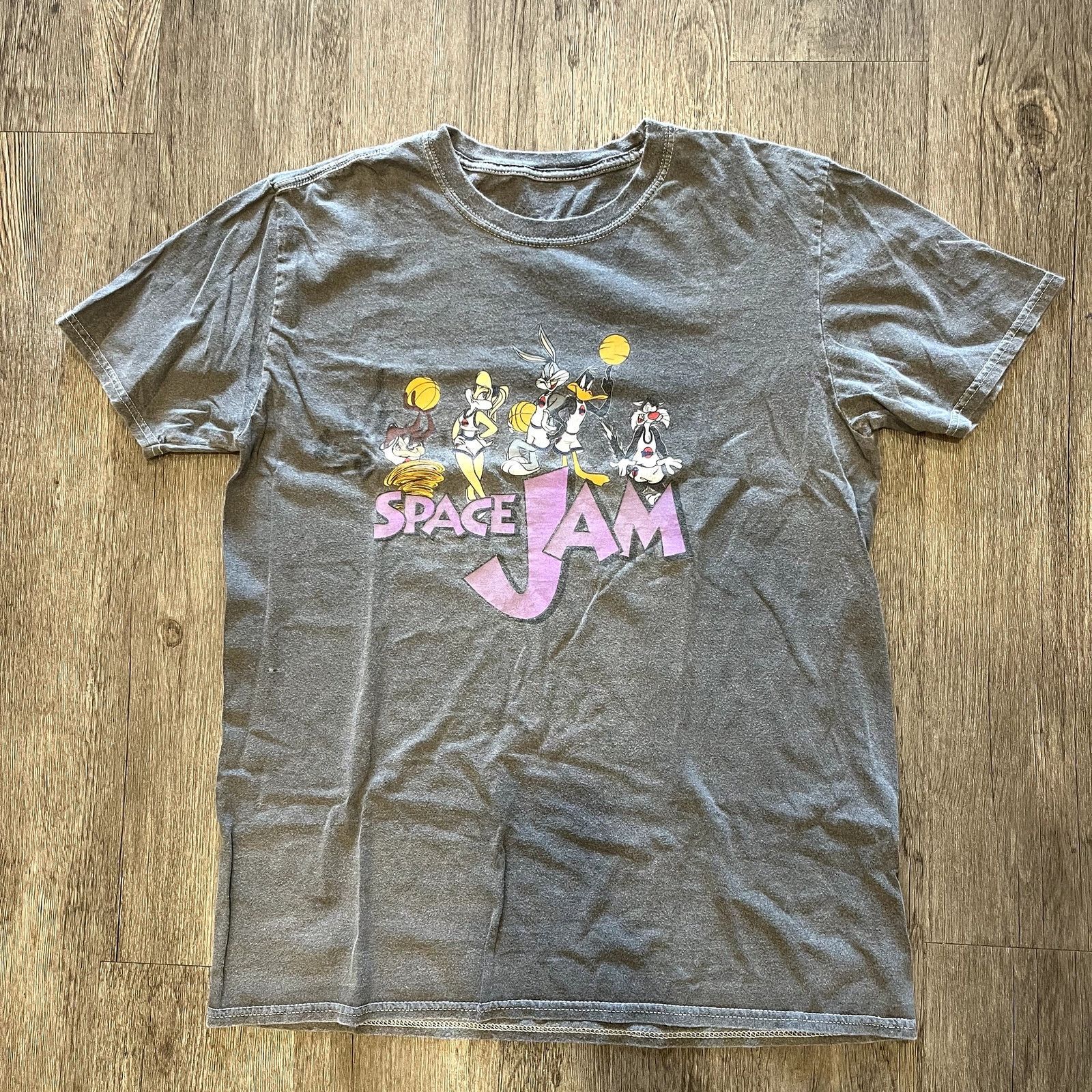 Cartoon Network Space Jam Looney Tunes Tee Y2K Nostalgia Streetwear - S/M Size US S / EU 44-46 / 1 - 1 Thumbnail
