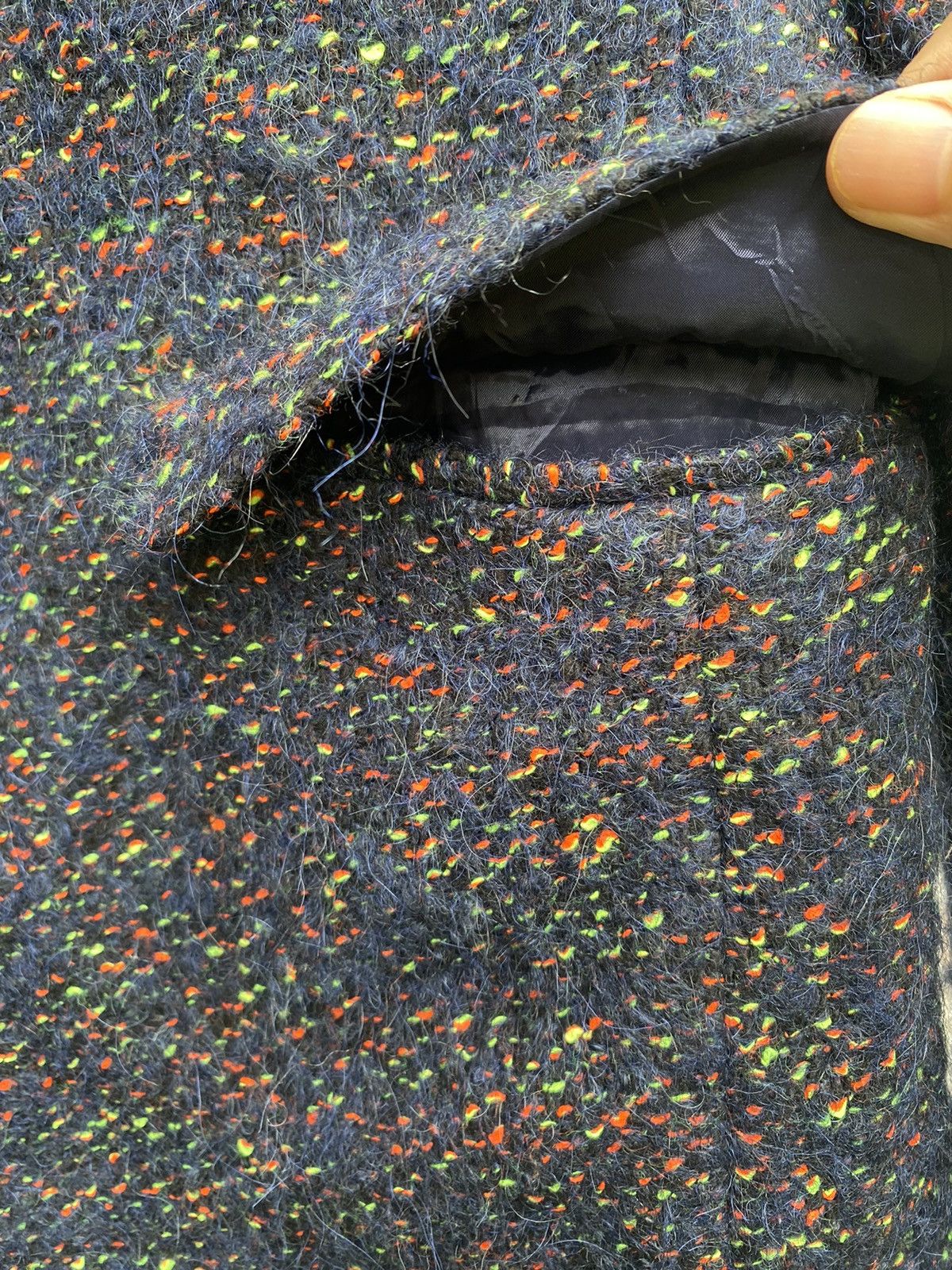 Zara Nice Design Zara Man MohairMulticolor Beaded Wool Jacket Size US M / EU 48-50 / 2 - 8 Thumbnail