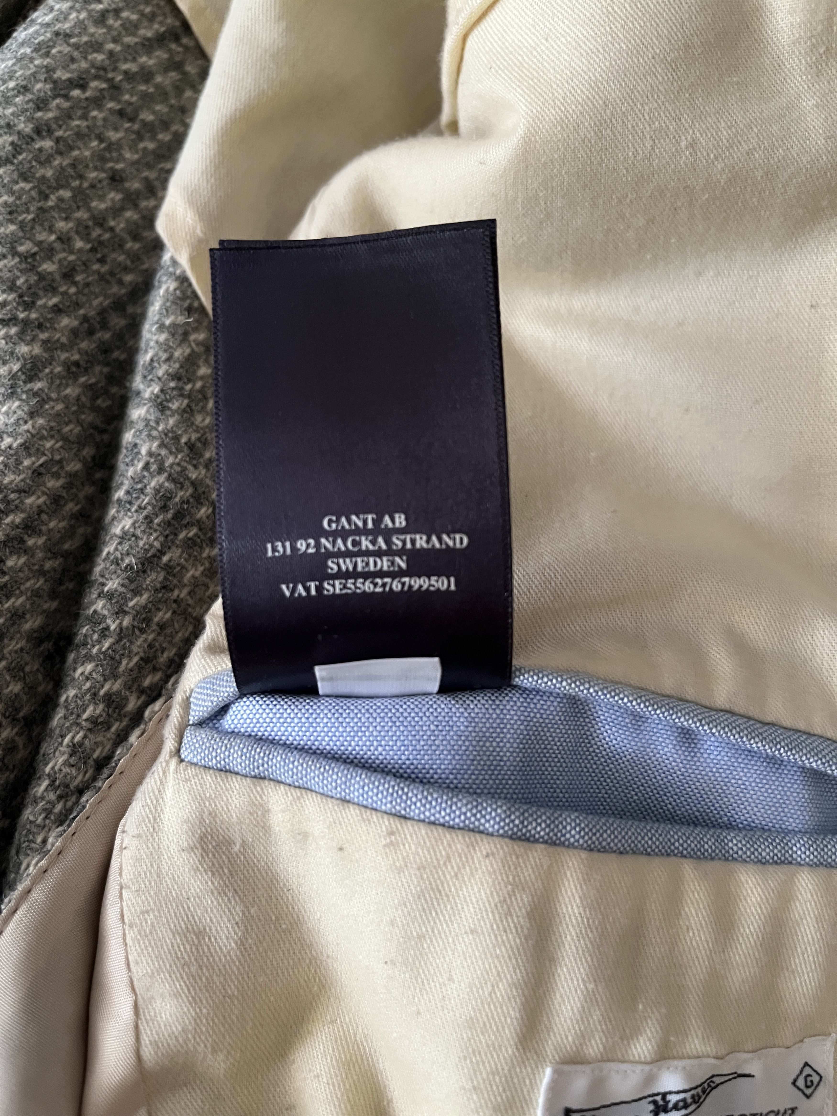 Gant Rugger Gant Rugger Wool Textured light gray sportcoat, 34 / 44 Size 34R - 8 Thumbnail