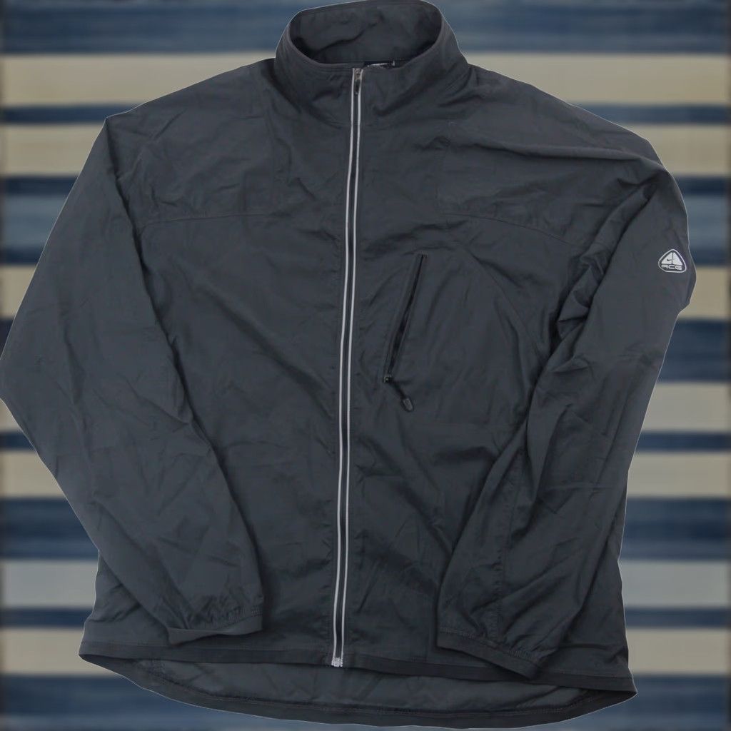 Nike ACG VINTAGE Nike ACG Windbreaker Jacket Gray Mens Large L Jacket Windbreaker Gray Nike ACG Mens XL 90s Size US L / EU 52-54 / 3 - 1 Thumbnail