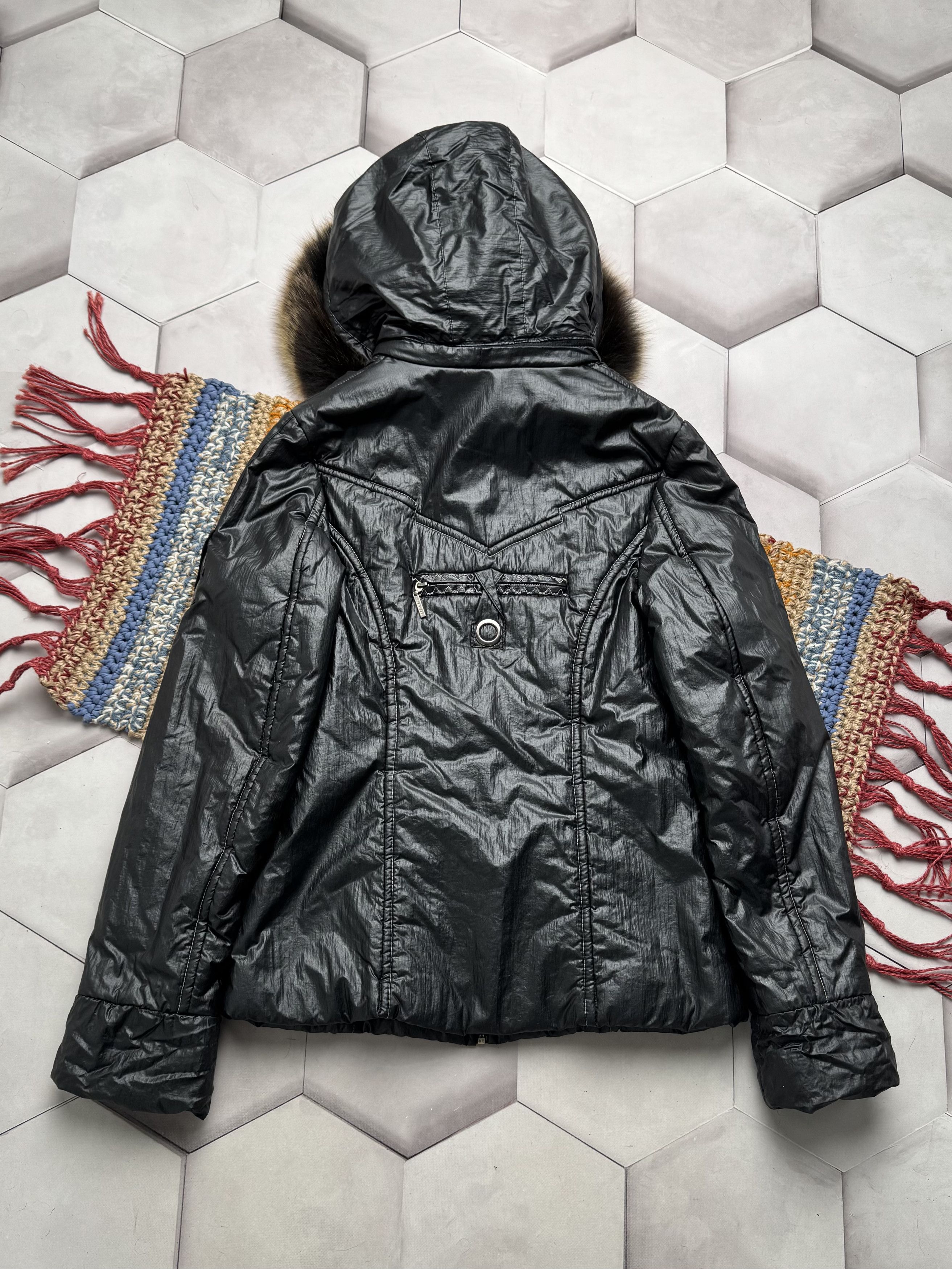 Japanese Brand Vintage Faux Fur Hood Jacket (E4) Size M / US 6-8 / IT 42-44 - 7 Thumbnail