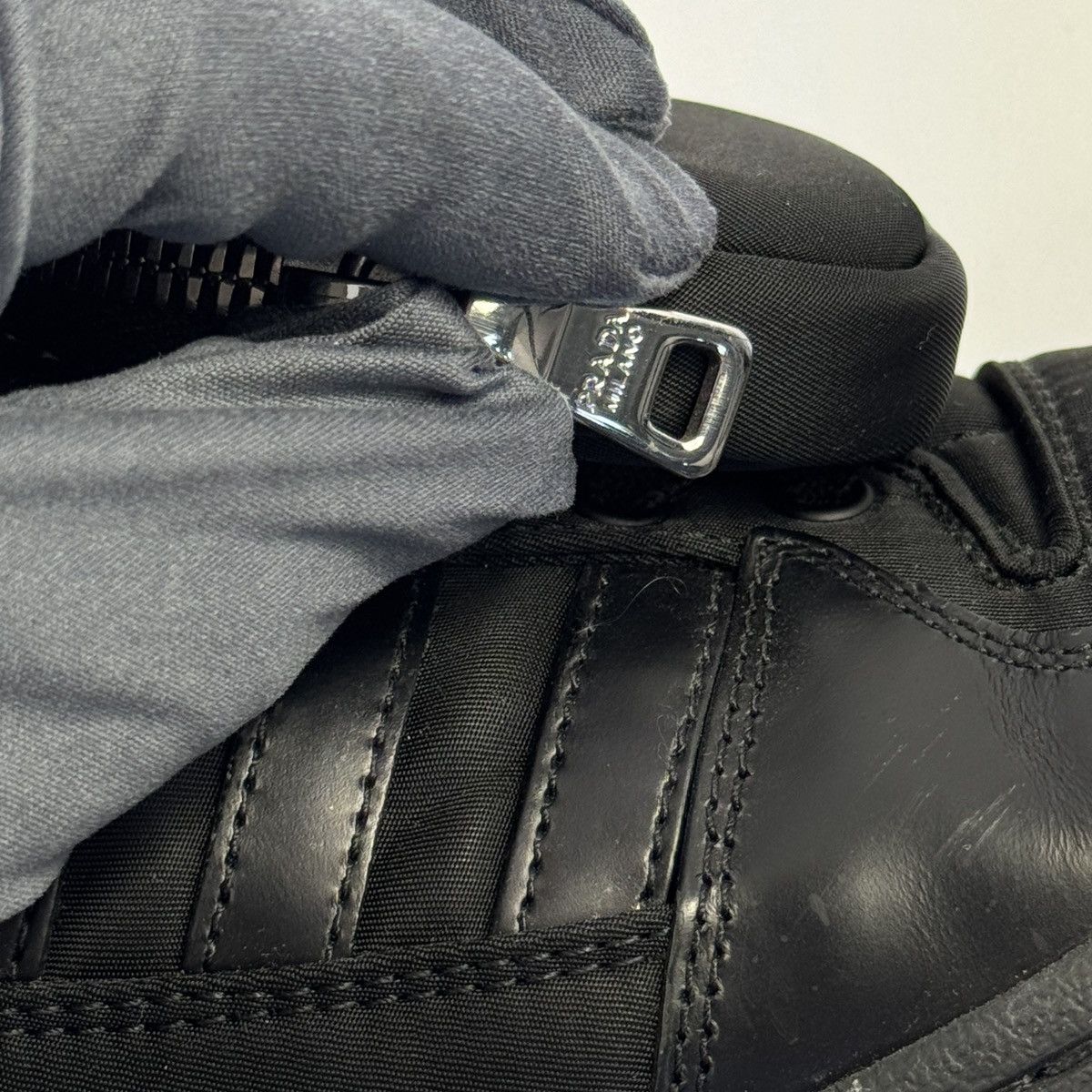 Prada x ADIDAS FORUM SNEAKERS Size US 5.5 / IT 35.5 - 7 Thumbnail