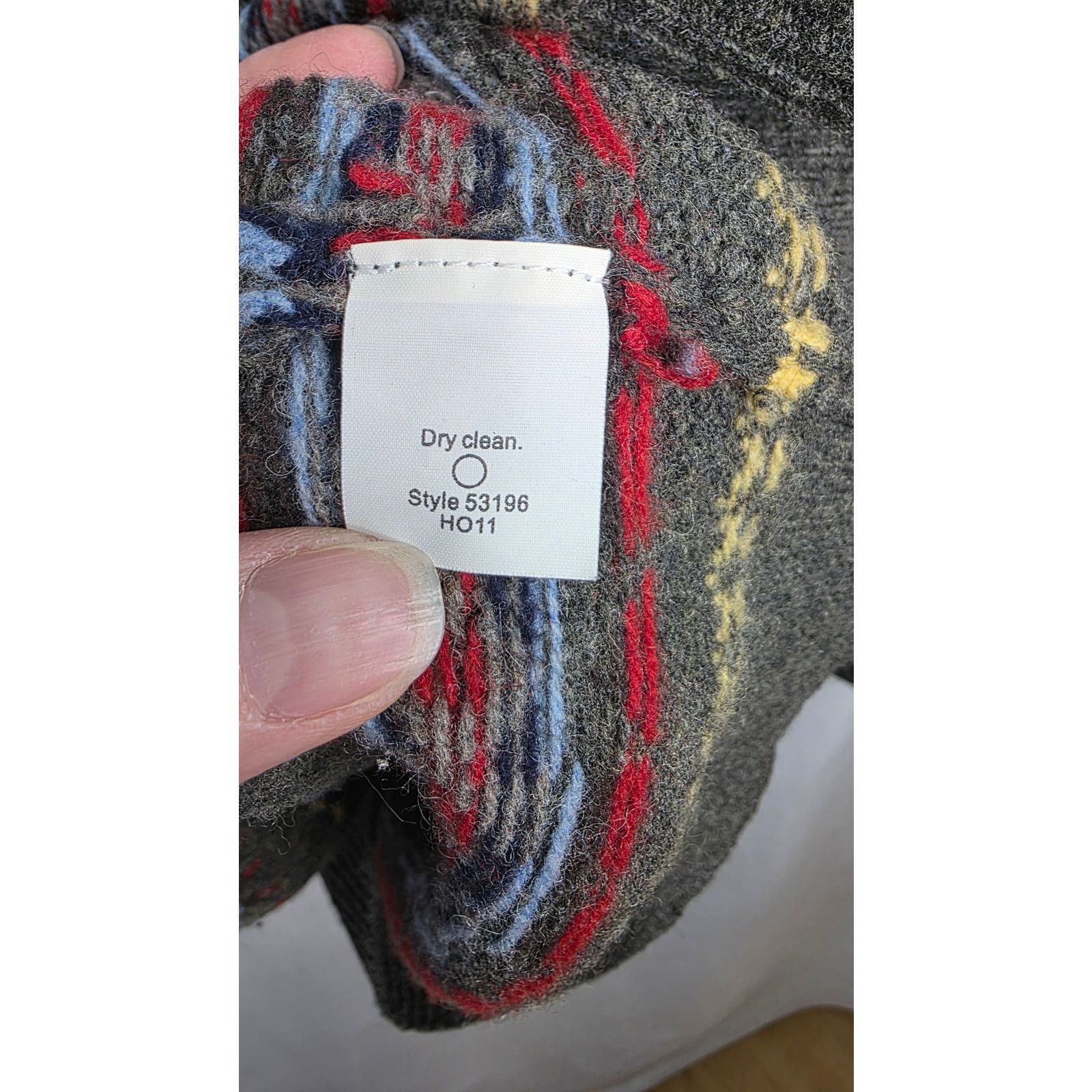 J.Crew J.Crew Lambswool Fair Isle Crewneck Sweater Multicolor Mens Size US XL / EU 56 / 4 - 8 Thumbnail