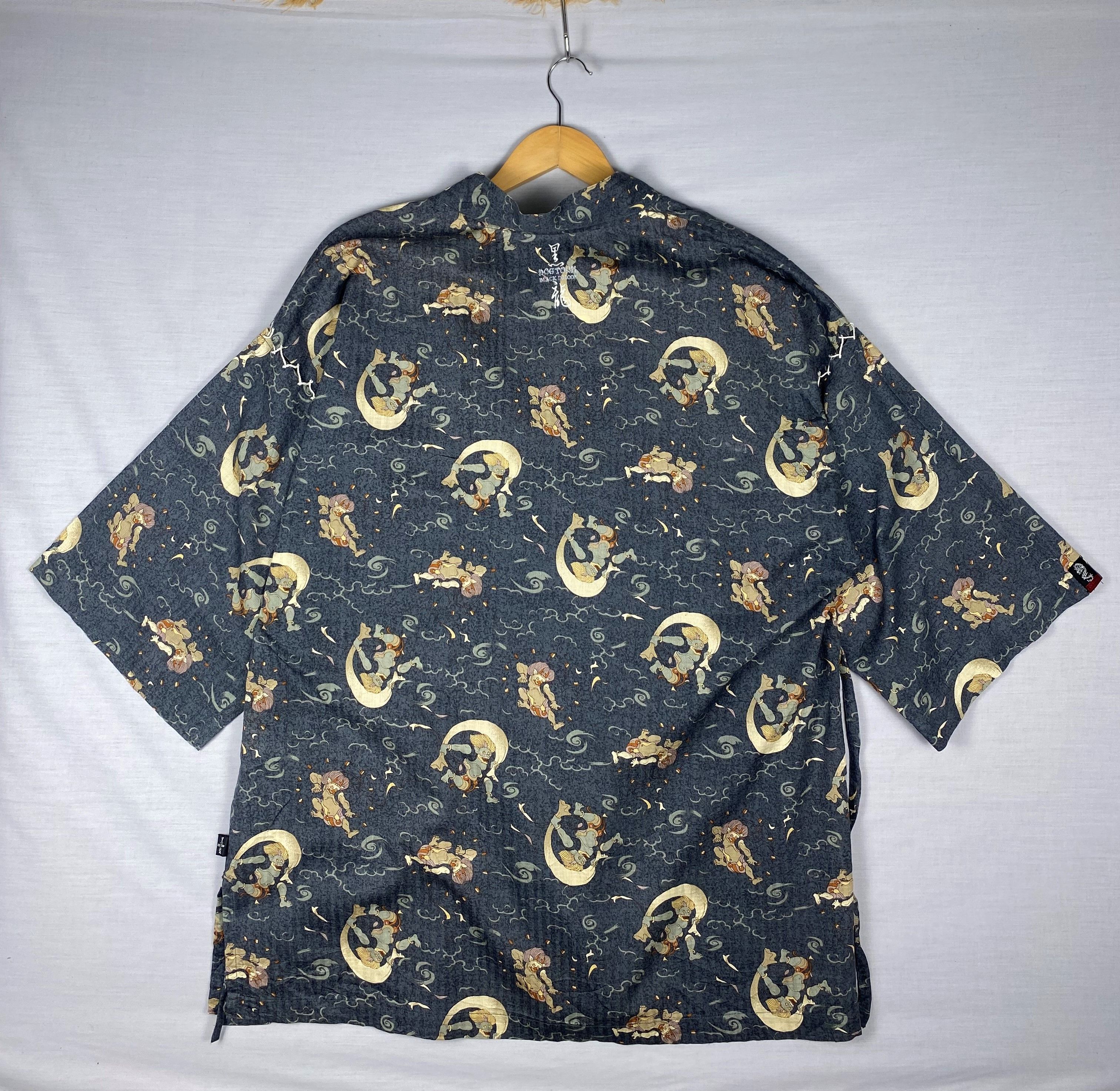 Dogtown Vintage Dogtown Dragon Traditional Kimono Short Sleeve Size US L / EU 52-54 / 3 - 2 Thumbnail