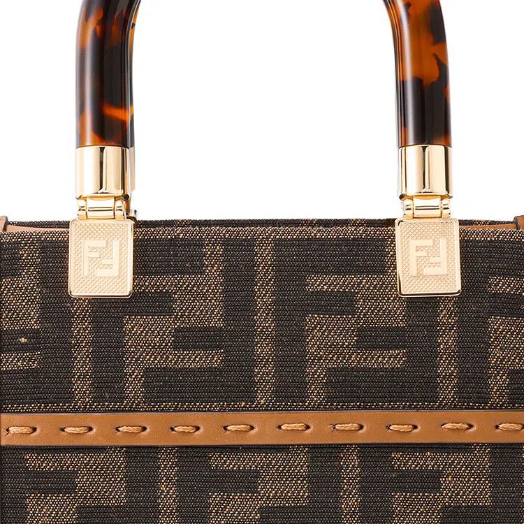 Fendi o1s1wg110326 Size: OS/Mini Shunshine Shopper in Brown Size ONE SIZE - 5 Thumbnail