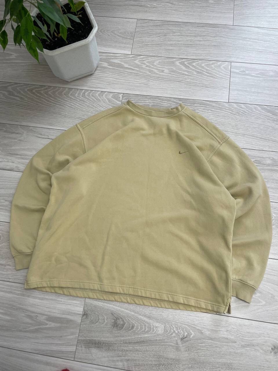 Nike × Vintage Vintage Nike Mini Logo Baggy Sweatshirt Y2K Size US XL / EU 56 / 4 - 2 Thumbnail