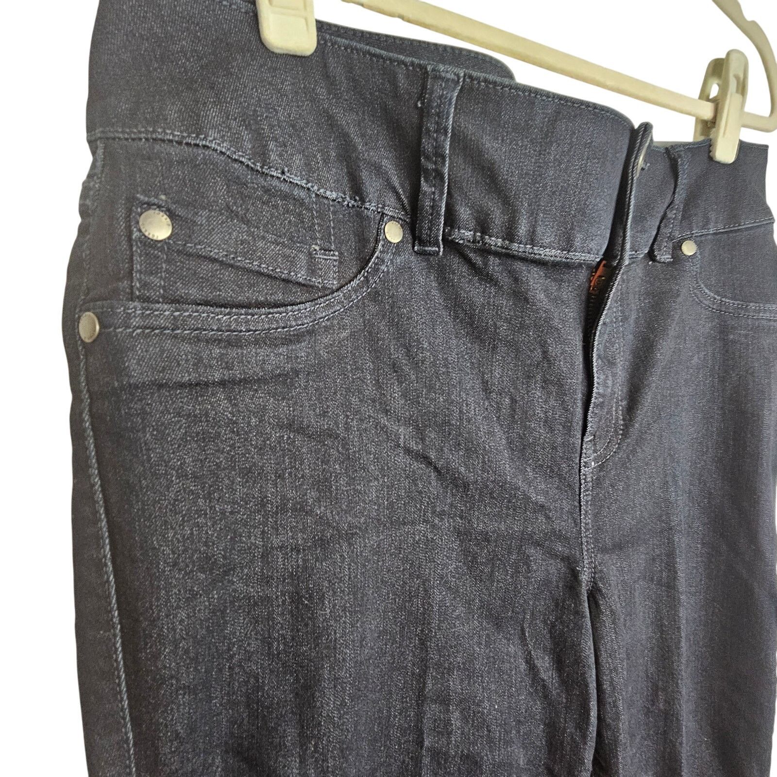 Torrid Torrid Womens Super Stretch Jeggings Sz18R Black Rinse Super Size 40" / US 18 - 4 Thumbnail