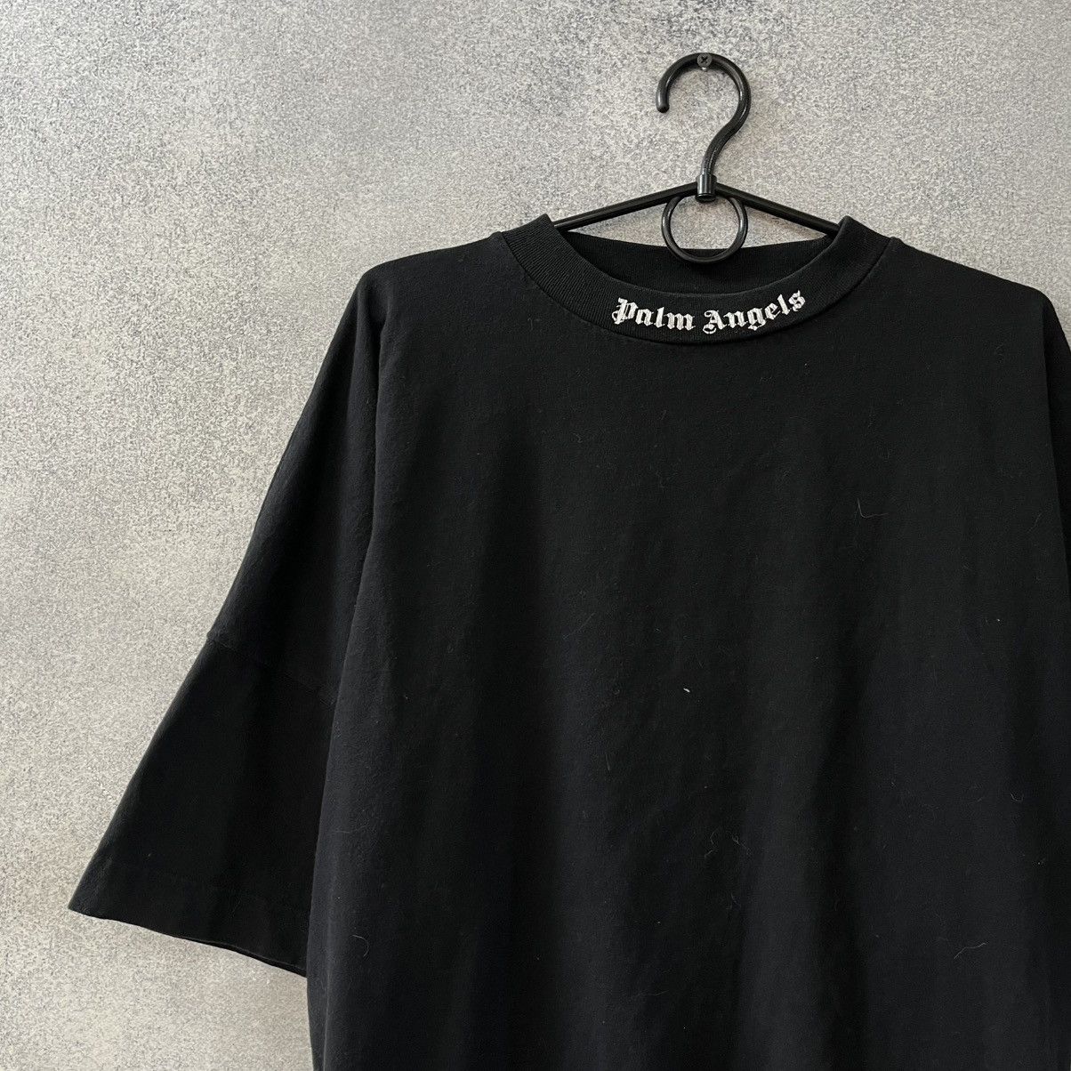 Palm Angels Palm Angels black Big logo oversize t-shirt tee Size US S / EU 44-46 / 1 - 8 Thumbnail