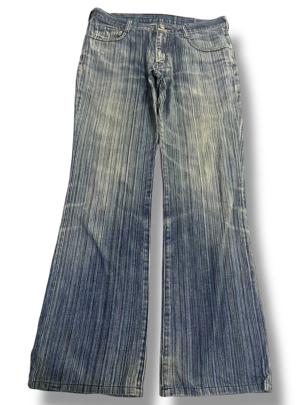 Hysteric Glamour FLARE💥 ABAHOUSE RUSTY WASHED BLUE DENIM Size US 32 / EU 48 - 1 Thumbnail