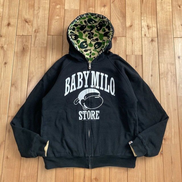 Bape 🔥Reversible🔥 BAPE CAMO Zip Hoodie Milo a bathing ape NIGO Size US S / EU 44-46 / 1 - 4 Thumbnail
