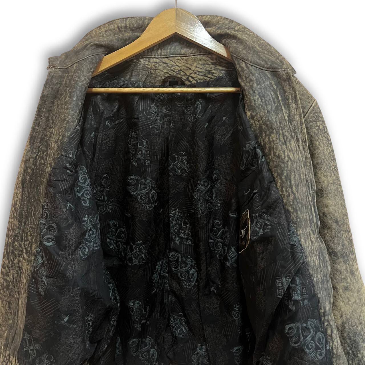 Genuine Leather × Vintage Vintage Skin Things Genuine Leather Jacket Size US L / EU 52-54 / 3 - 5 Thumbnail